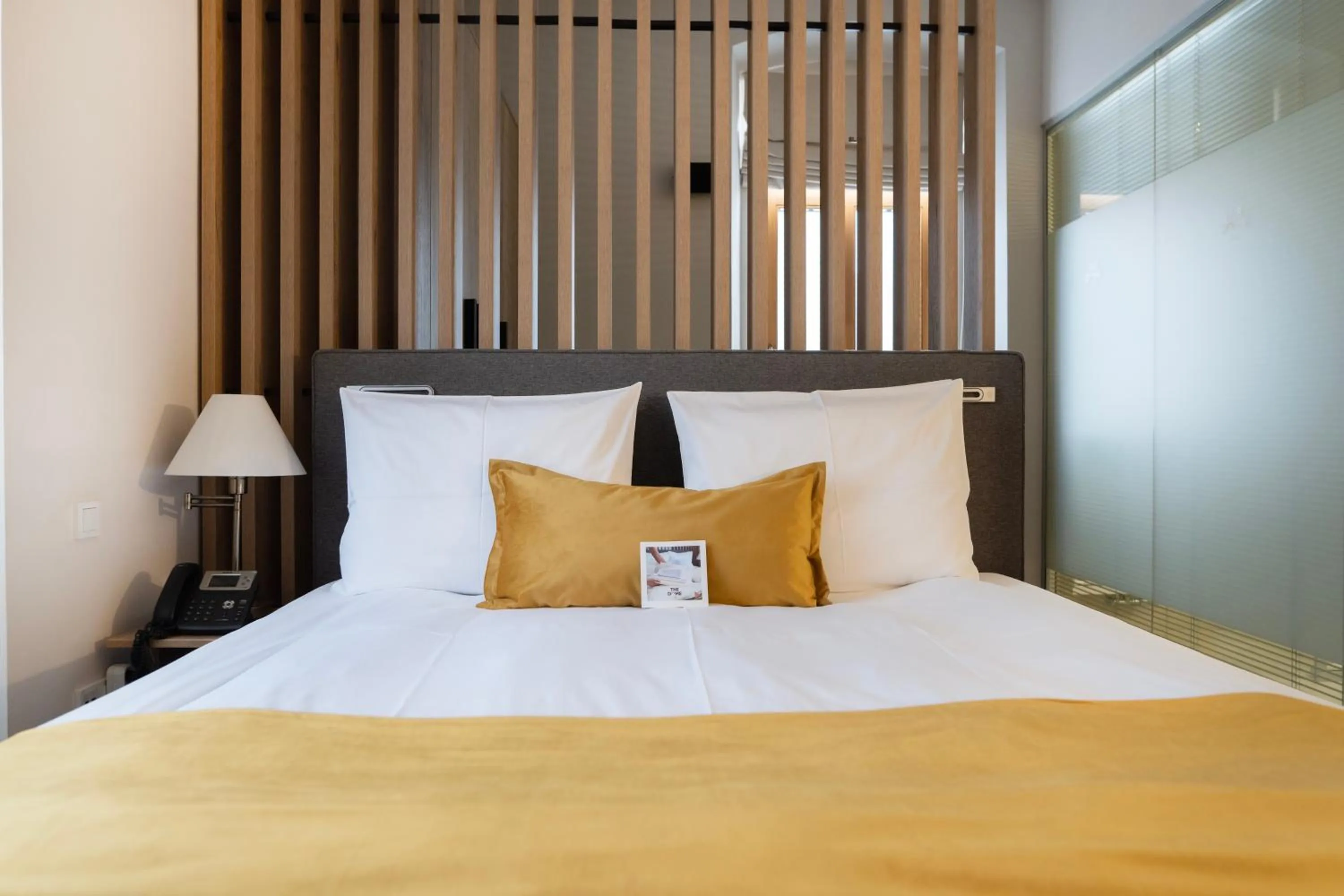 Bed in The Dome Hotel