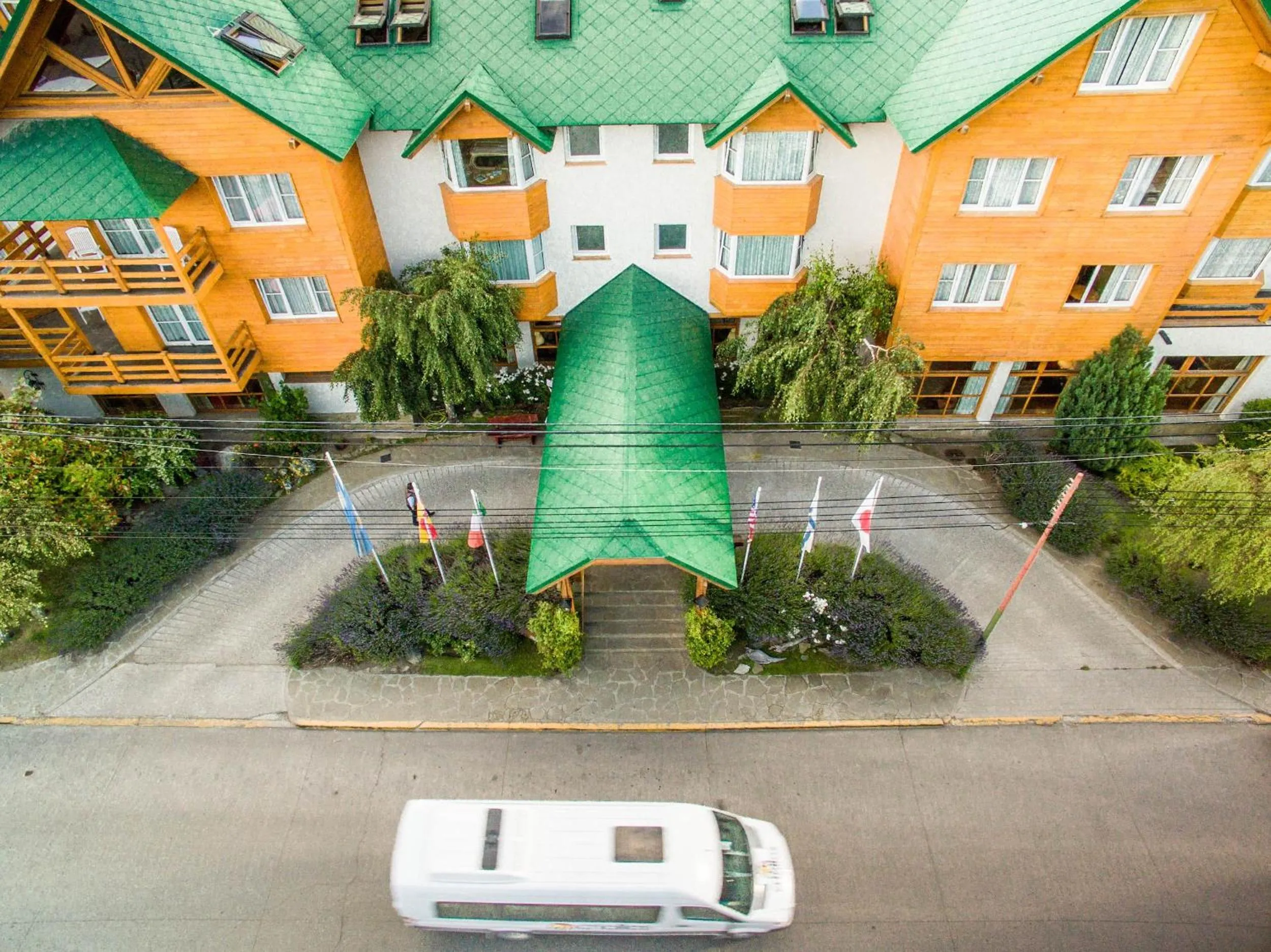 Bird's eye view in Hotel Kosten Aike