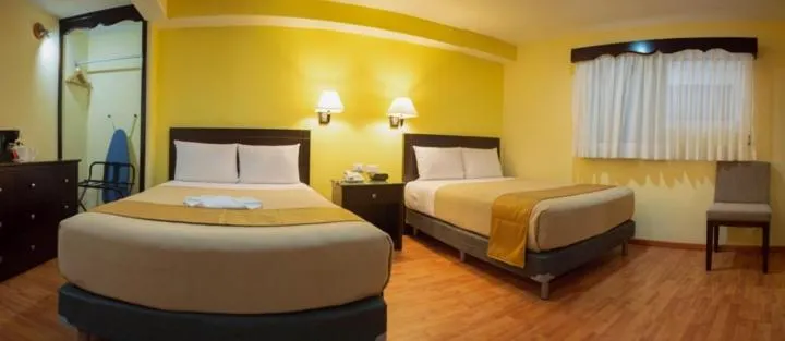 Bed in Hotel Madan Cárdenas