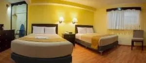 Bed in Hotel Madan Cárdenas