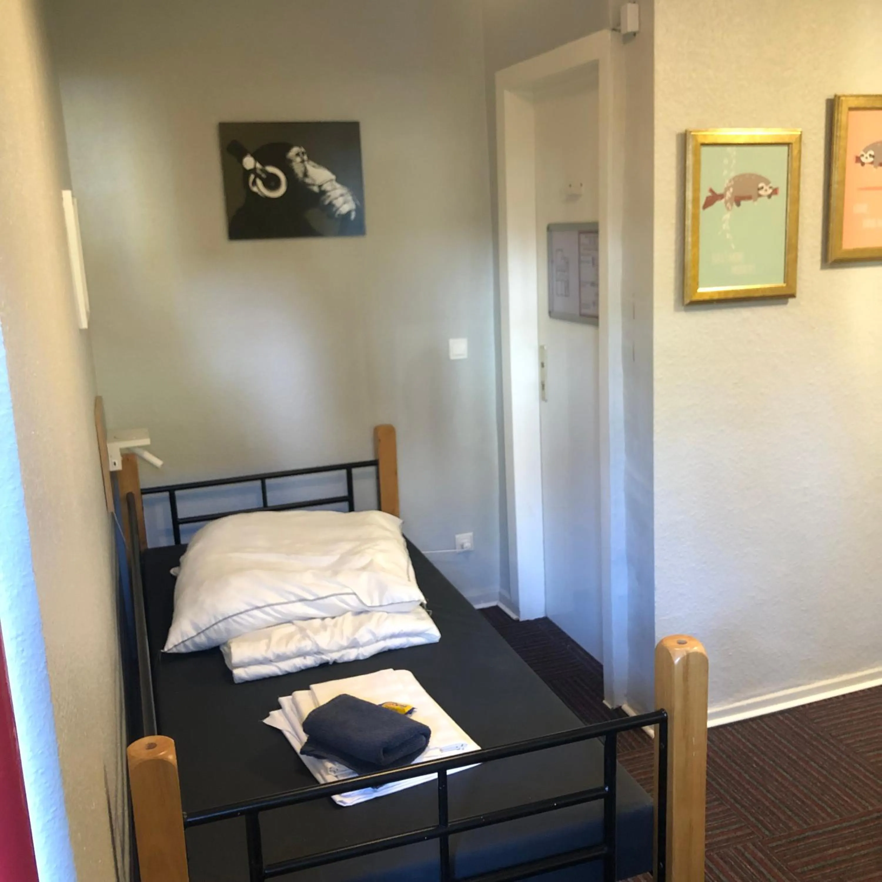 Bed in Backpackers Düsseldorf - SELF CHECK-IN
