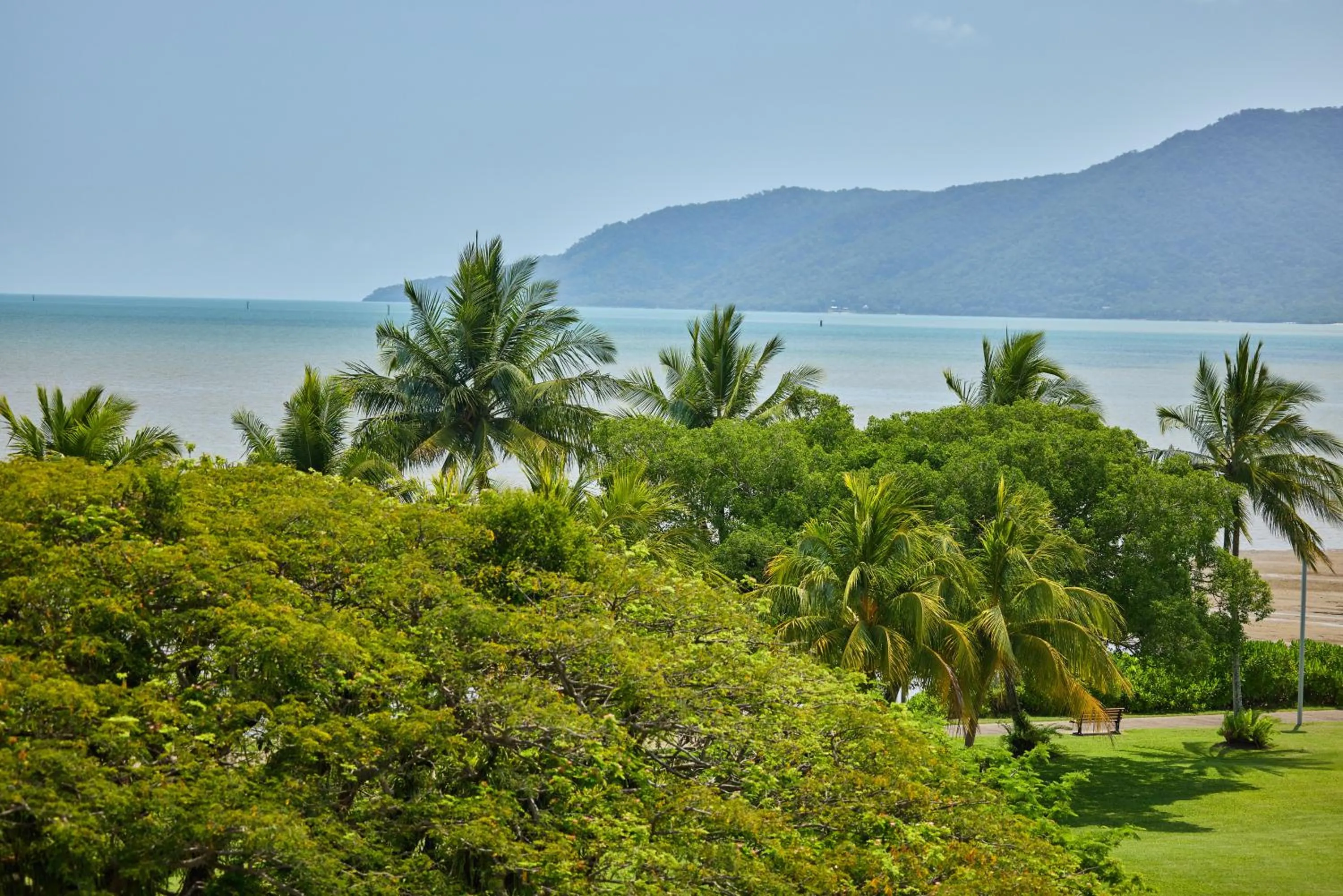 Sea view in Cairns Harbourside Hotel