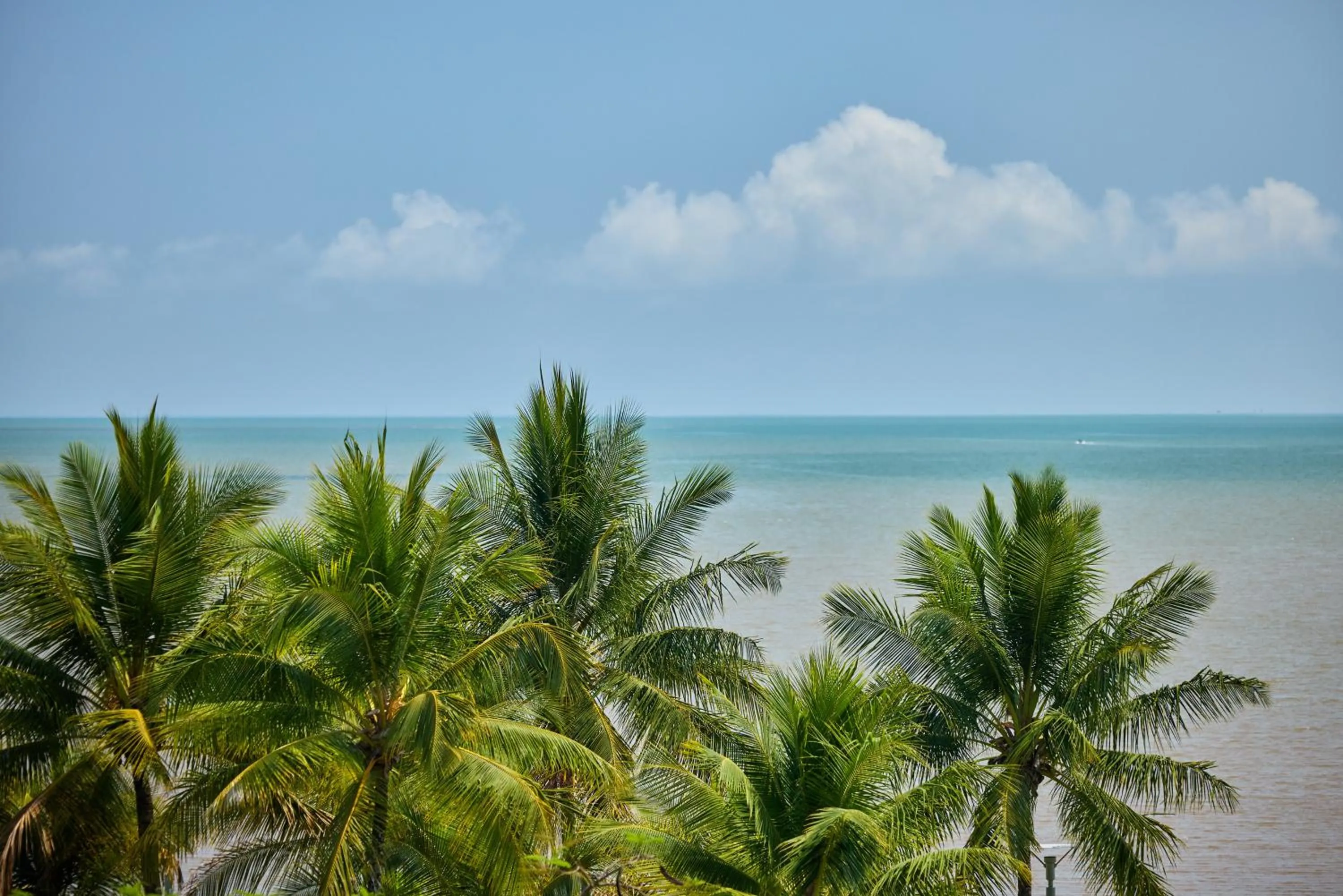 Sea view in Cairns Harbourside Hotel