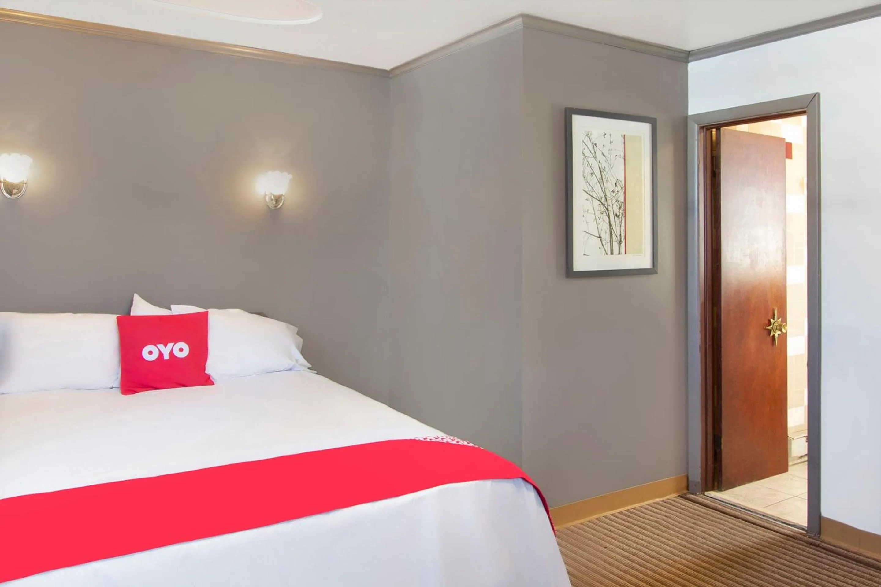 Bedroom, Bed in OYO Hotel Wilkes-Barre East