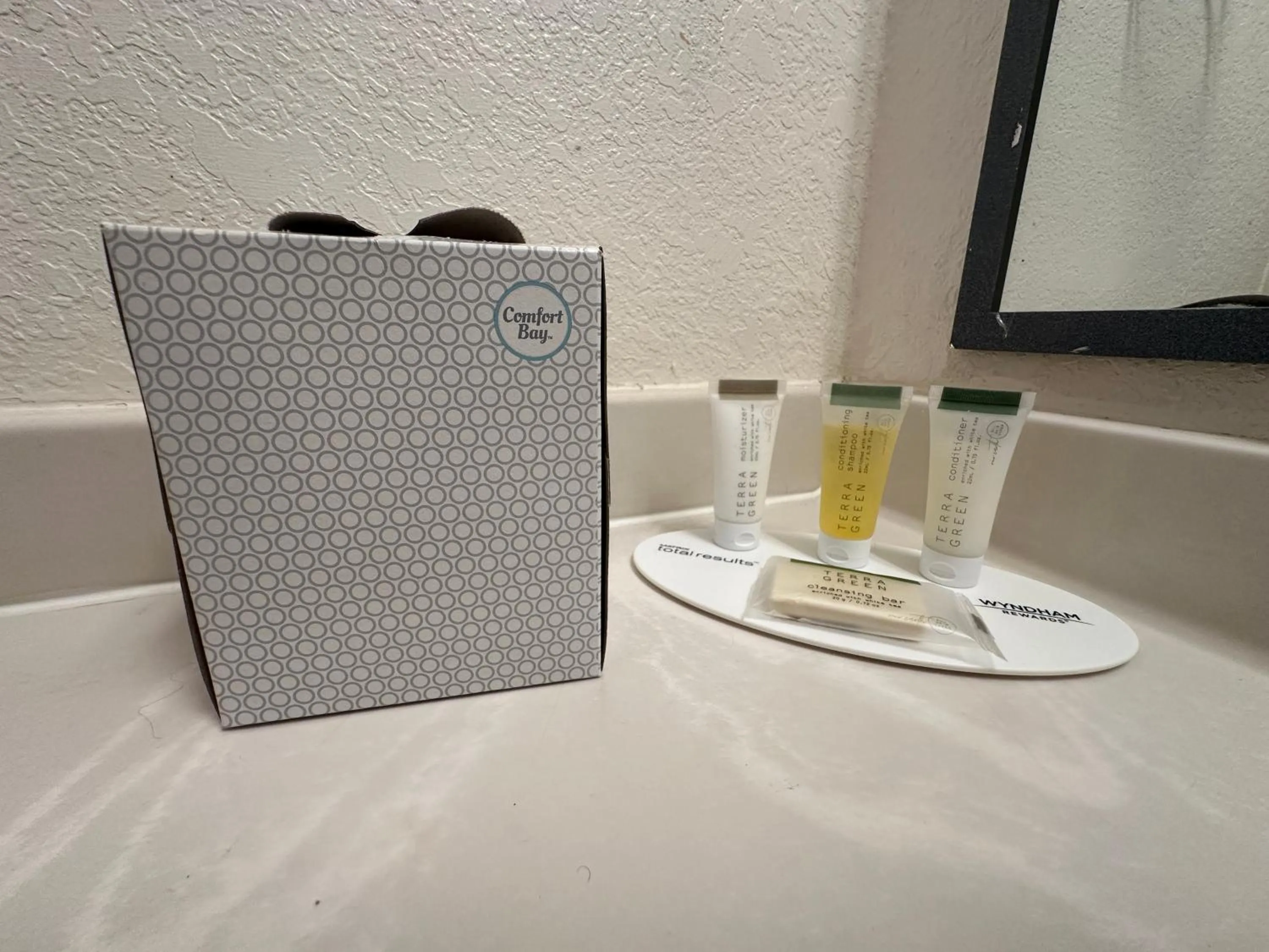 Bathroom in Super 8 by Wyndham Richfield Cleveland