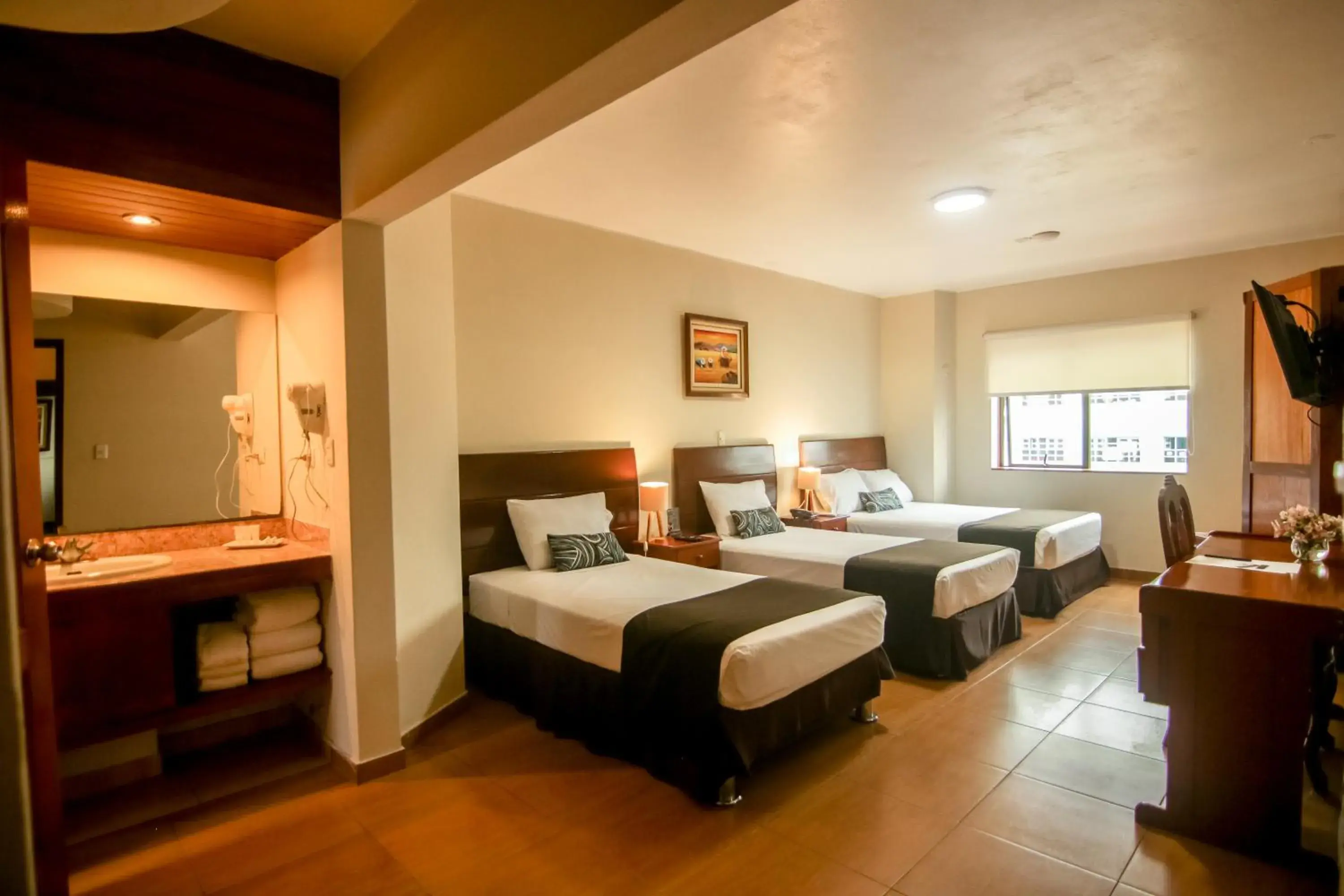 Bed in Epiqus Hotel Bed in Epiqus Hotel