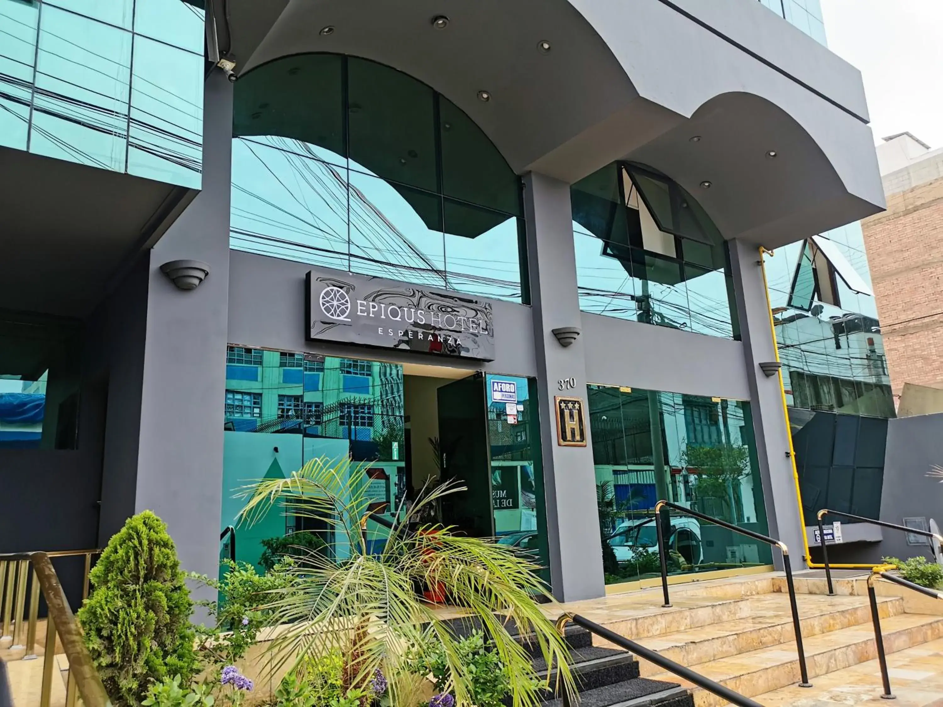 Property building in Epiqus Hotel Property building in Epiqus Hotel