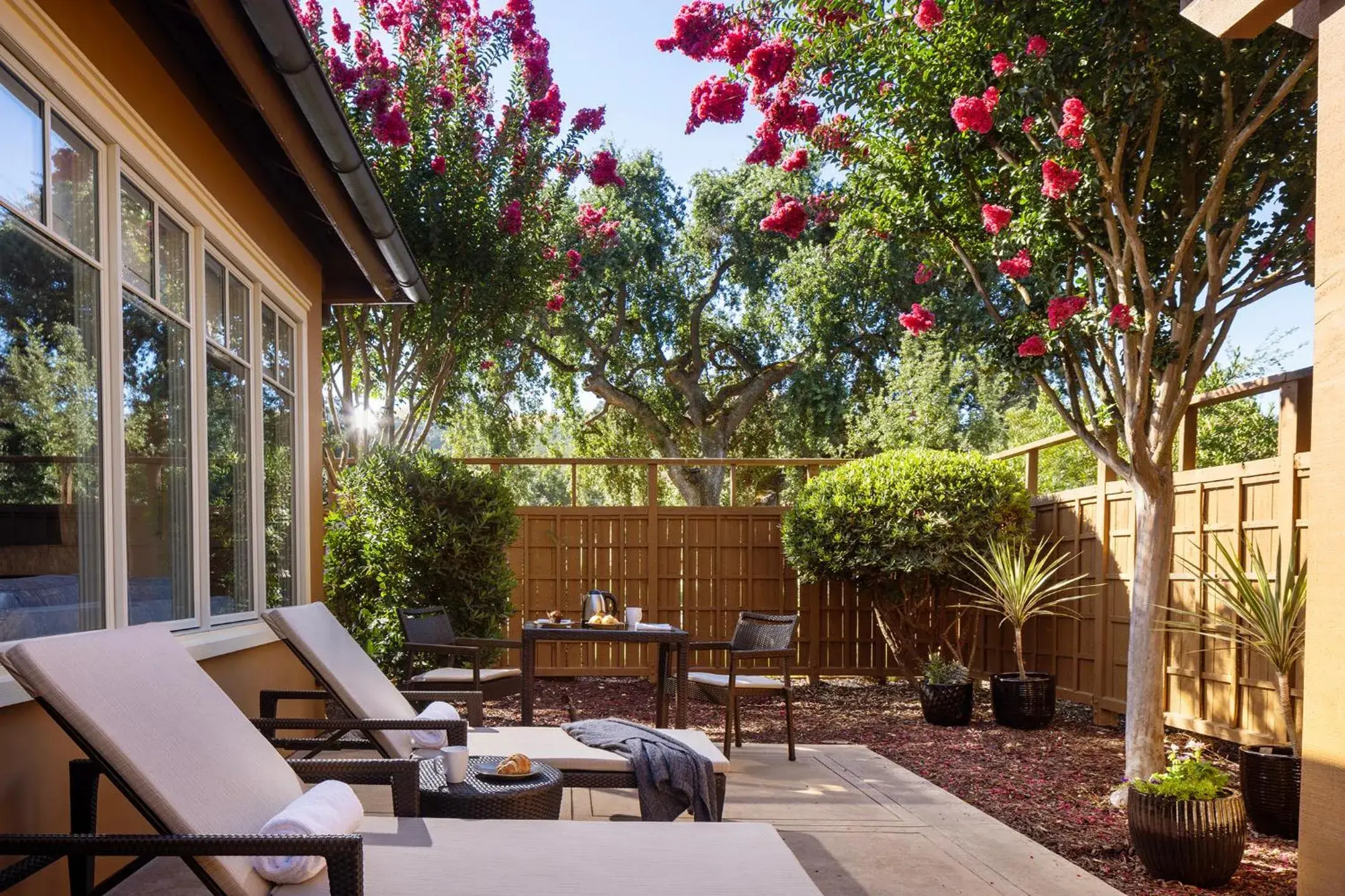 Patio in CordeValle Patio in CordeValle