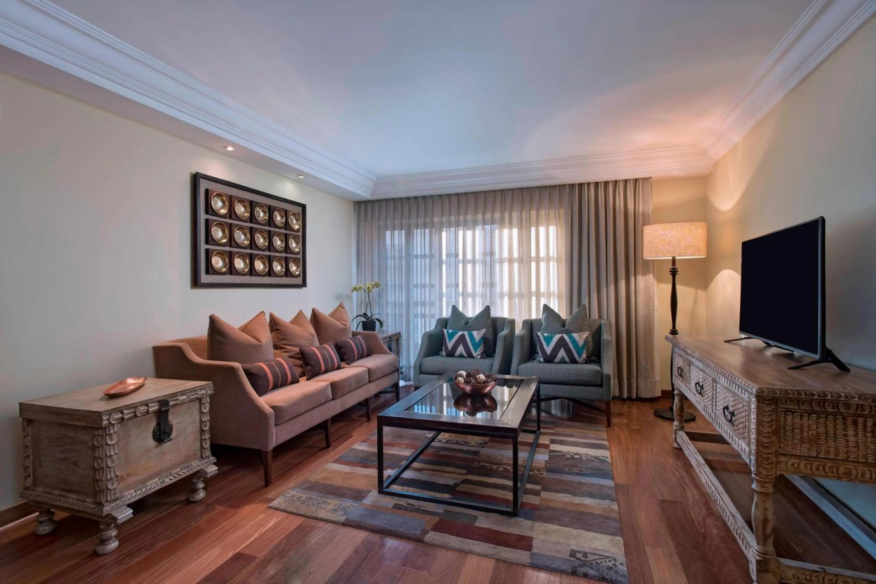 Living room in JW Marriott El Convento Cusco