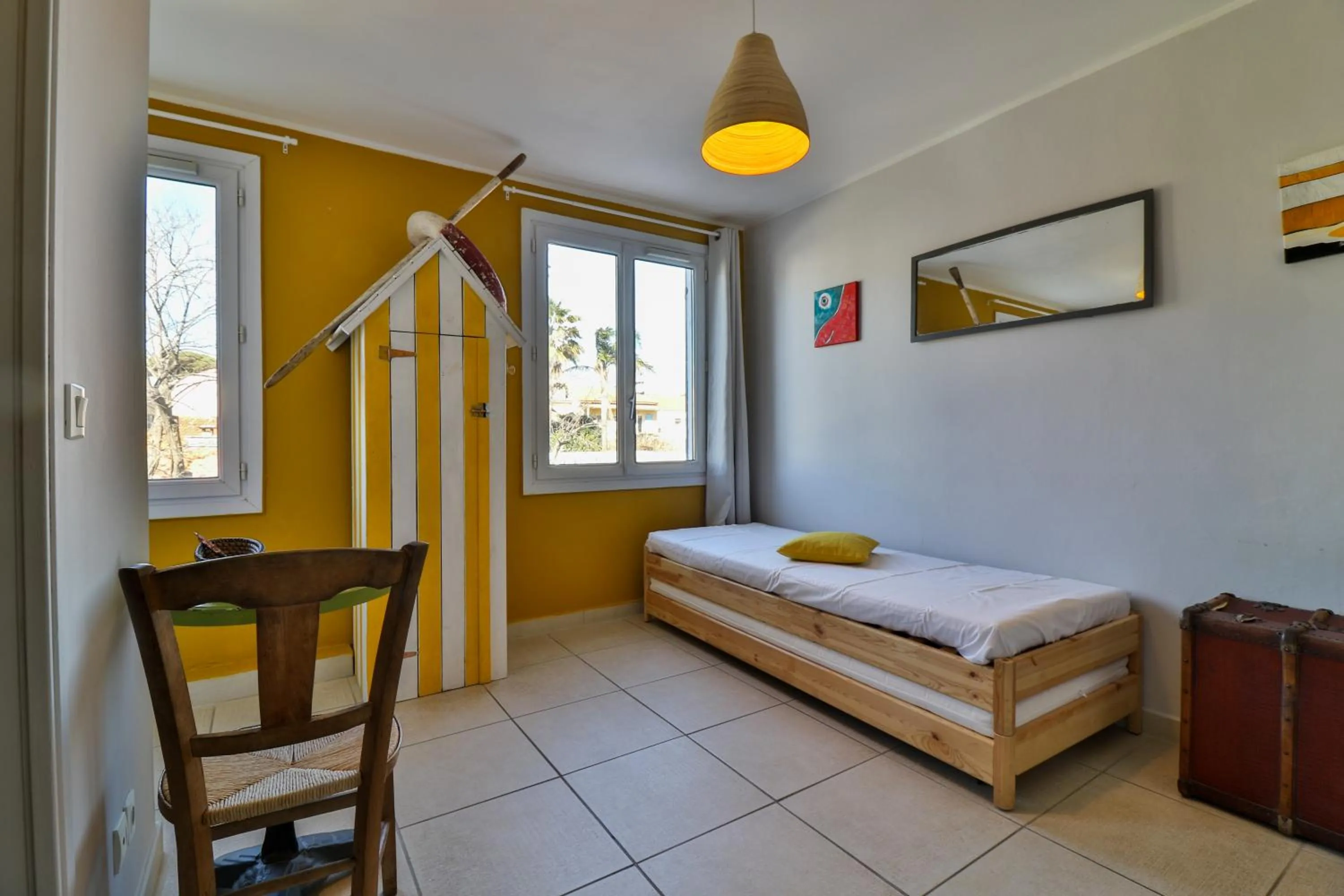 Bed in Hôtel La Bastide