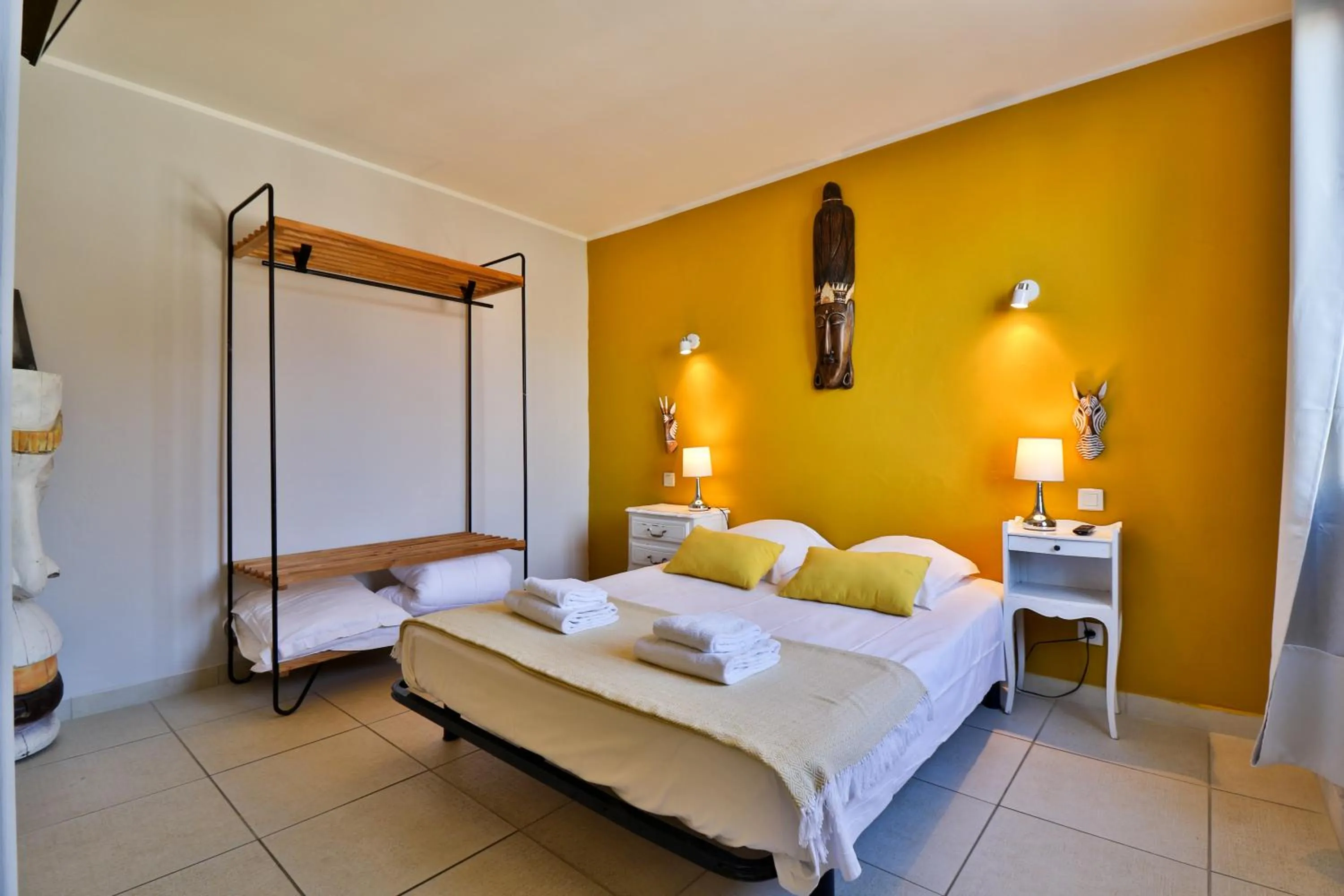 Bed in Hôtel La Bastide