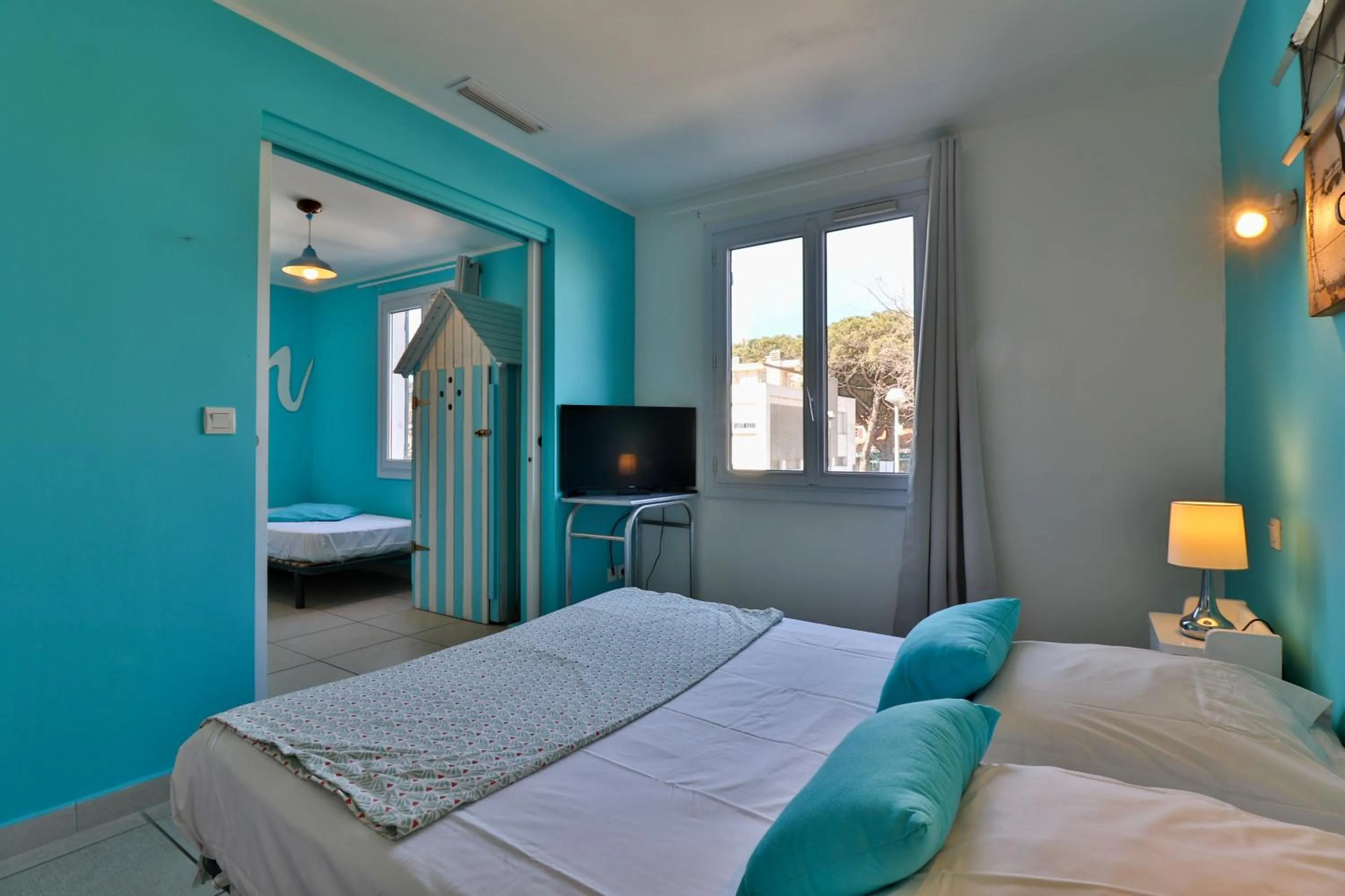 Bed in Hôtel La Bastide