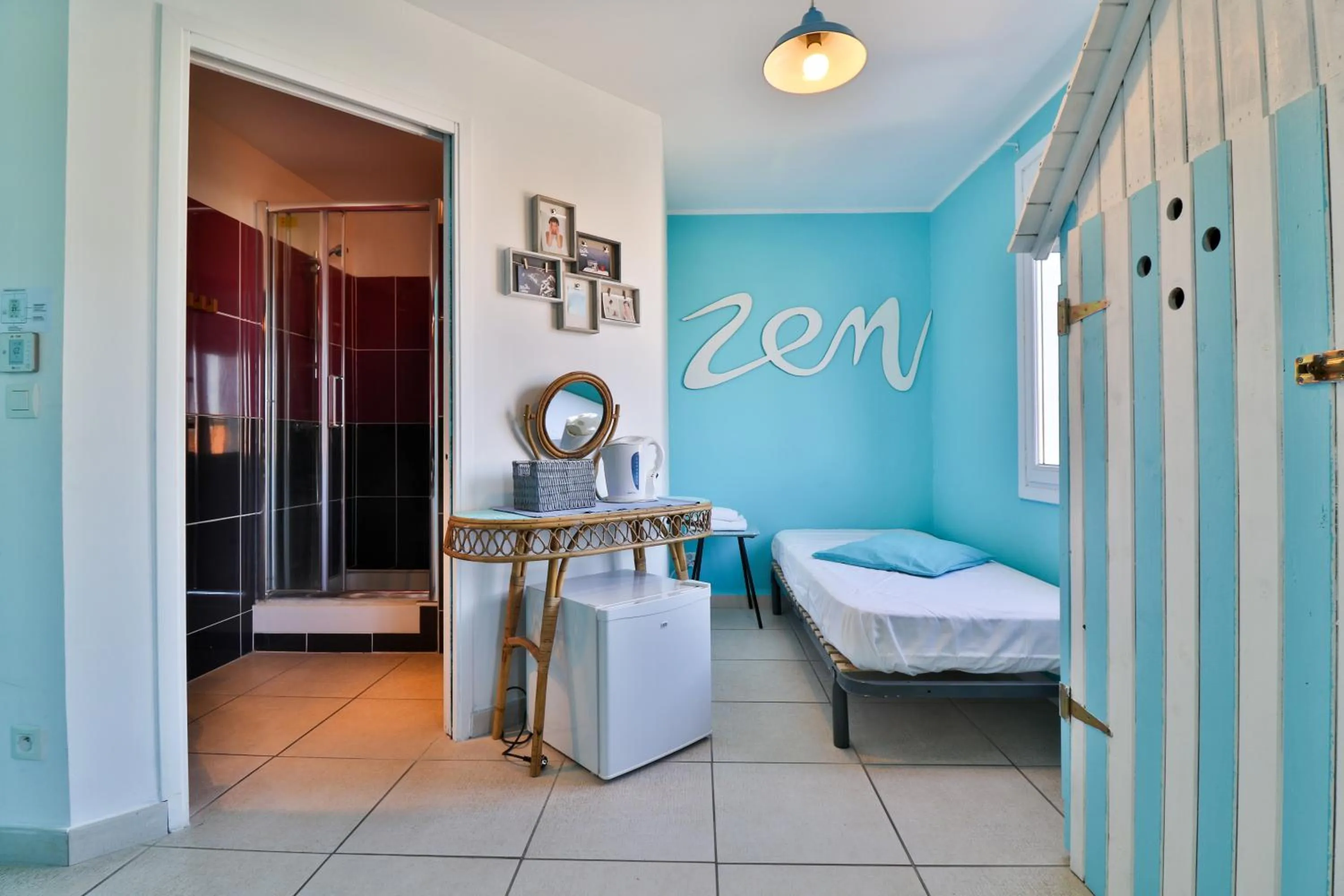 Bed in Hôtel La Bastide