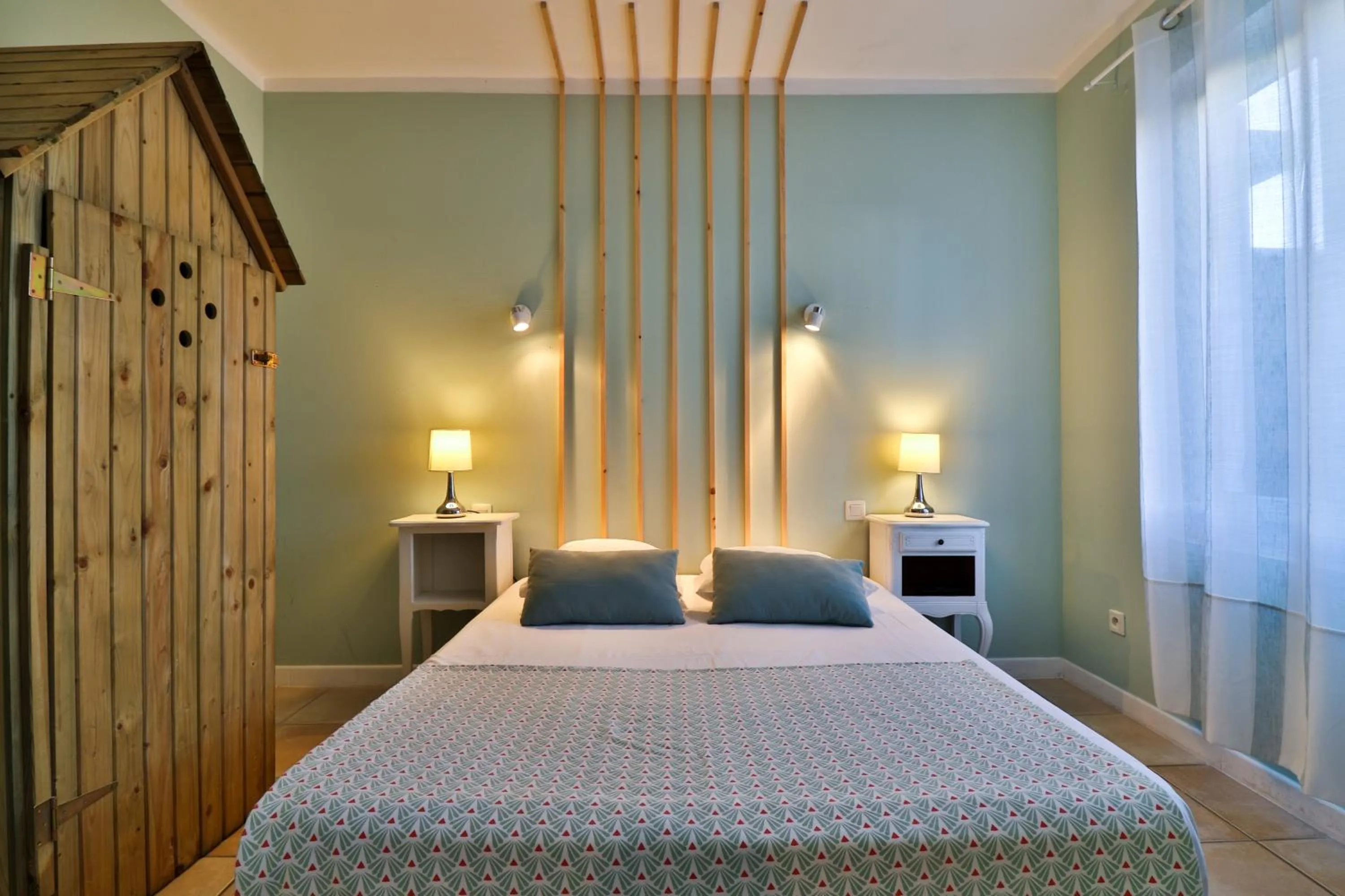 Bed in Hôtel La Bastide