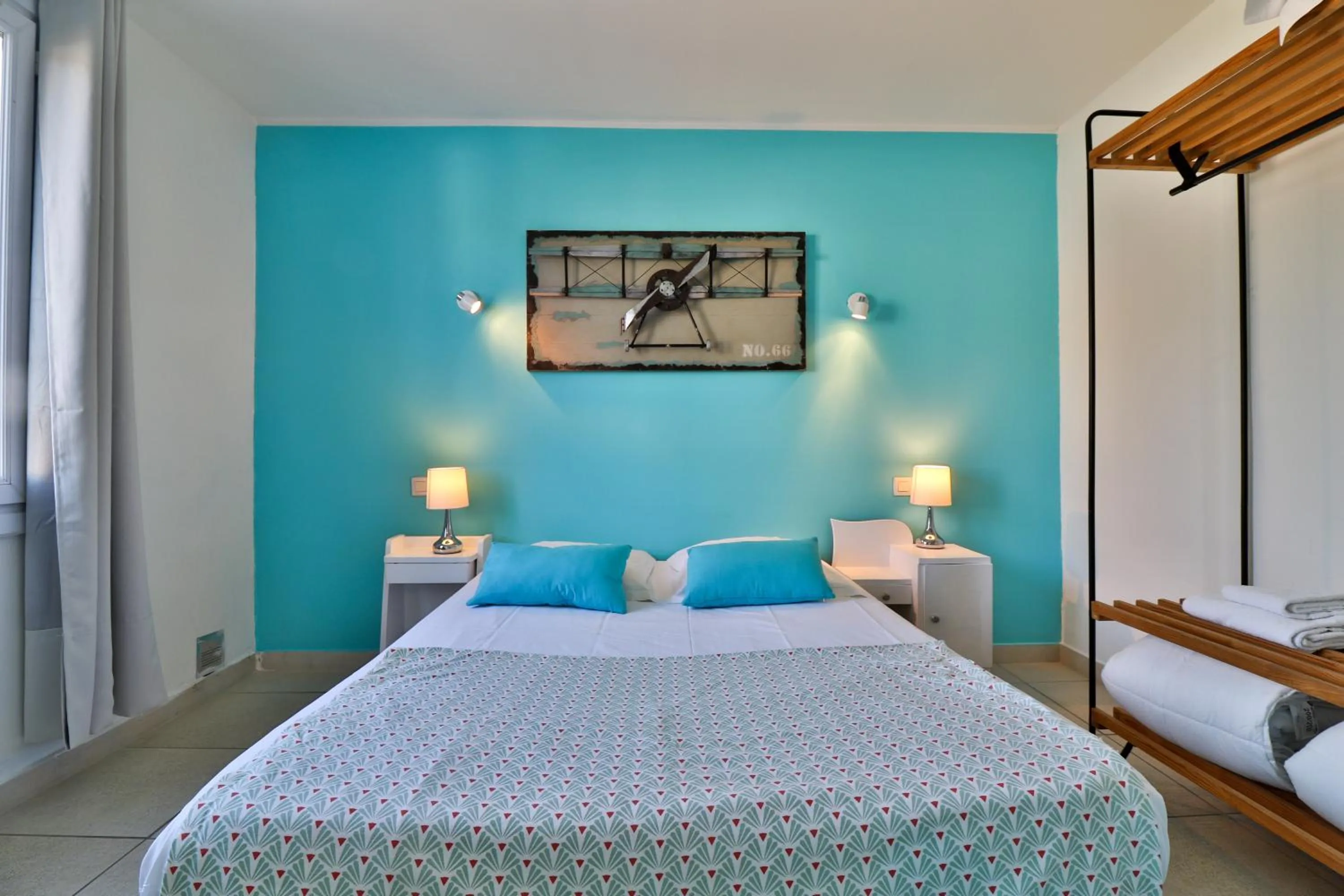 Bed in Hôtel La Bastide