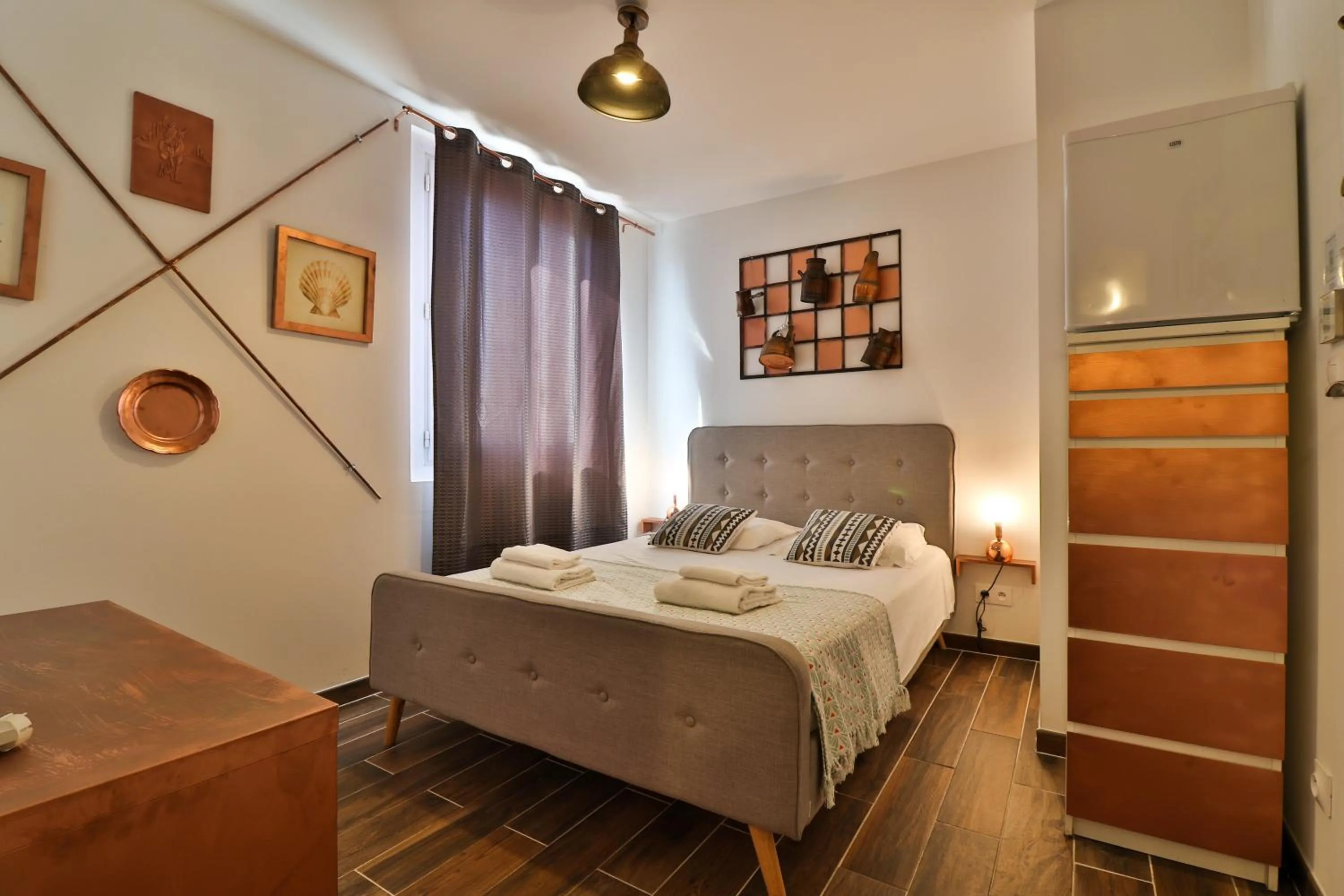 Bed in Hôtel La Bastide