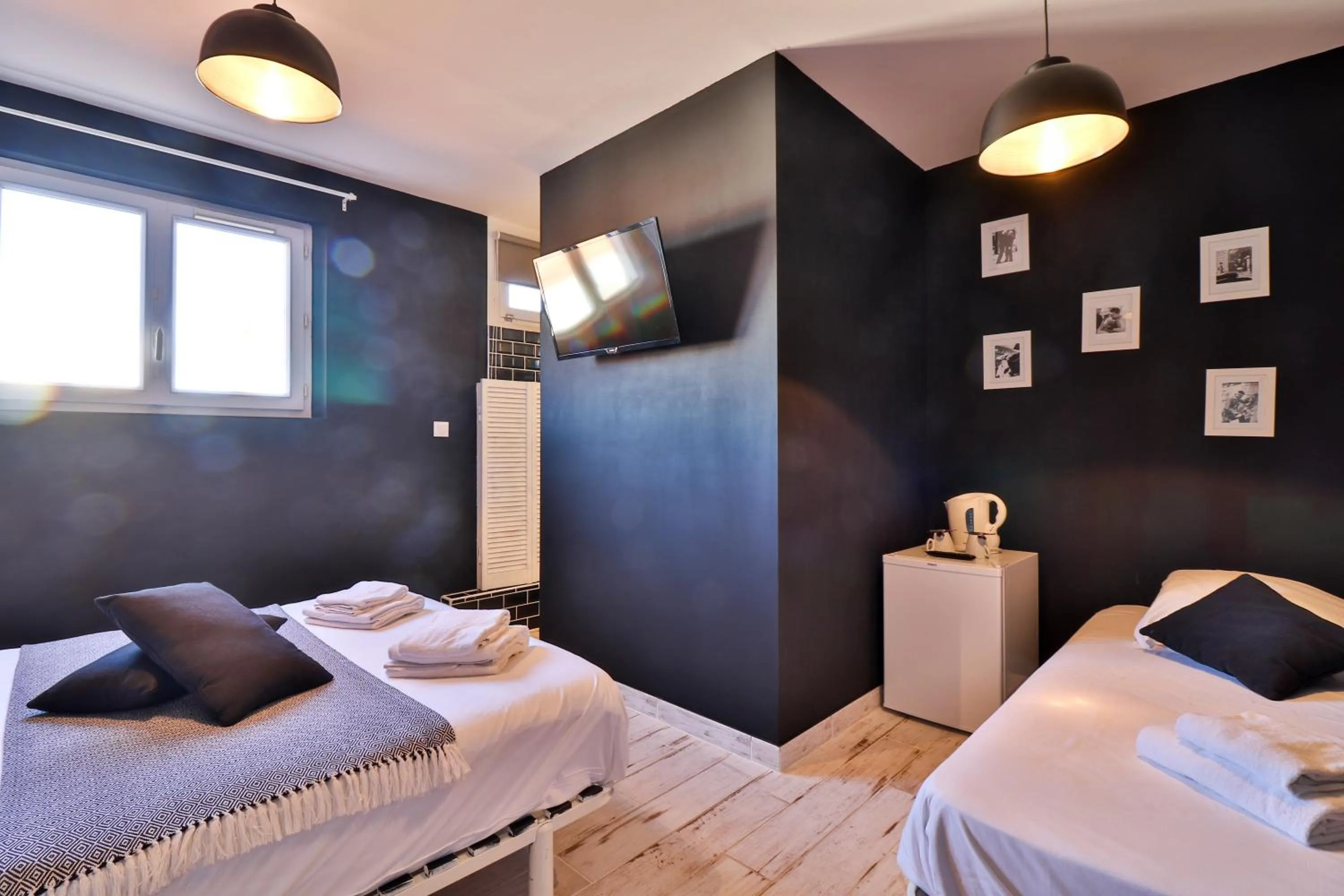 Bed in Hôtel La Bastide