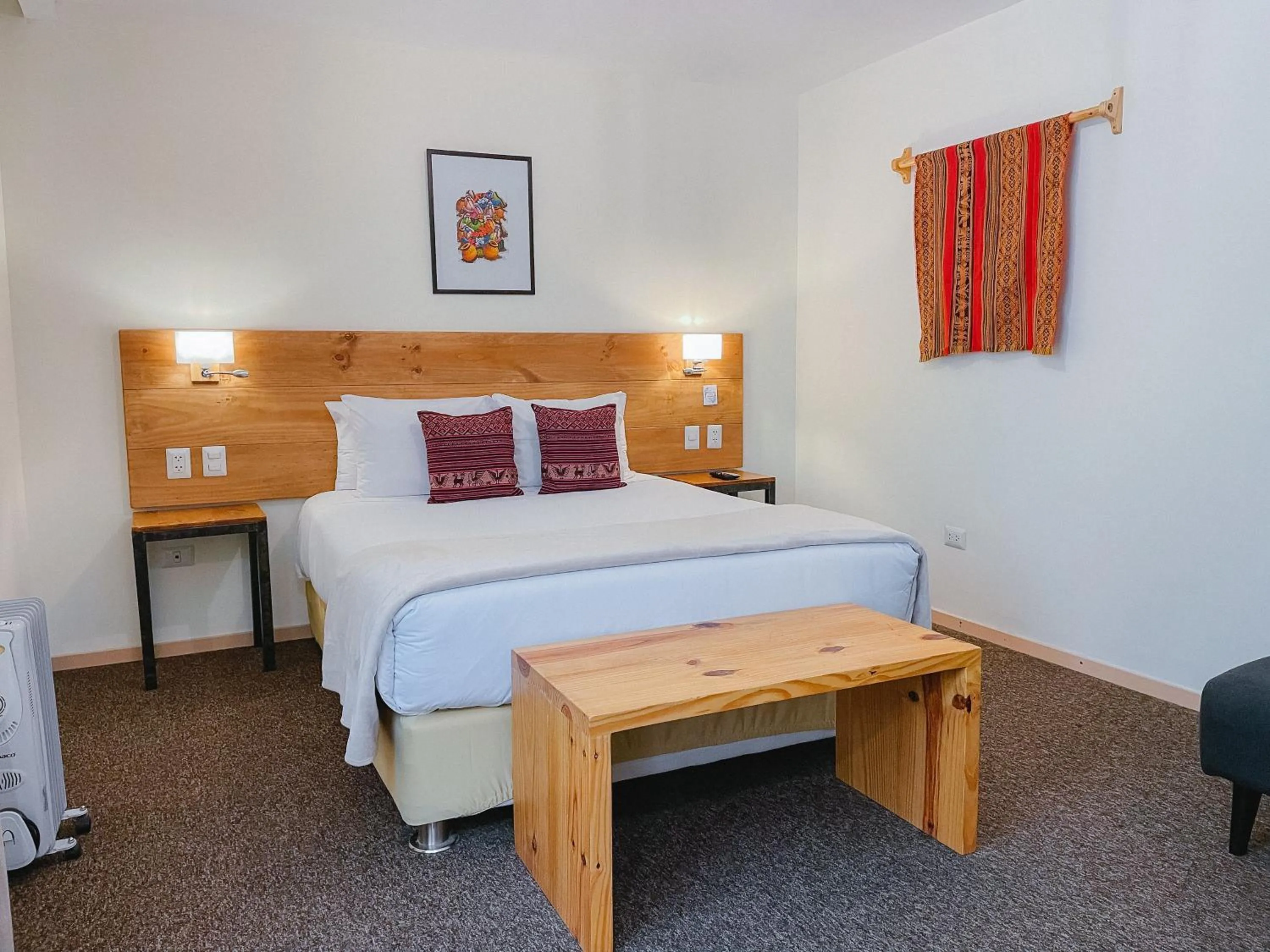 Bed in Cooper Hotel Boutique