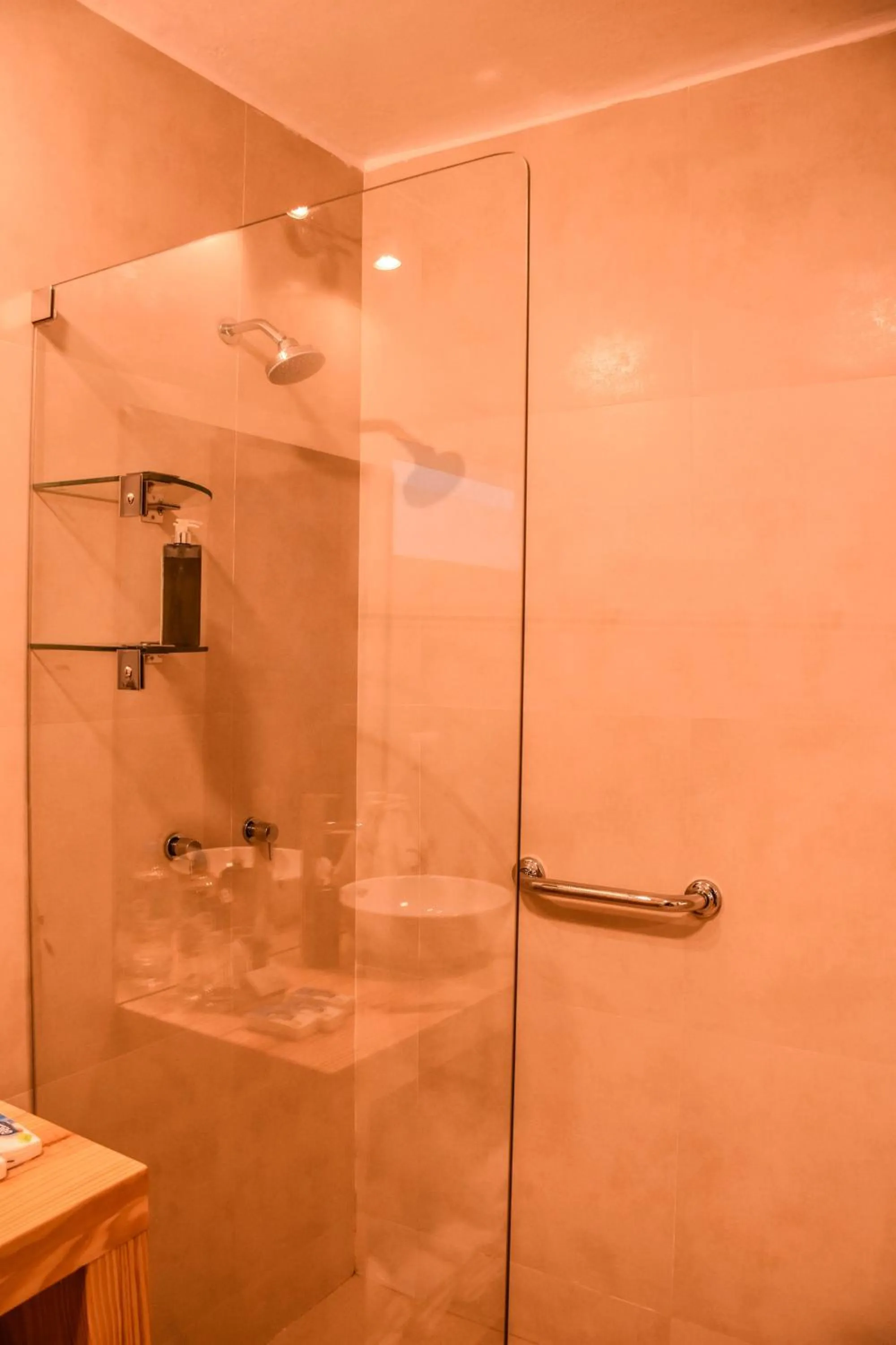 Shower in Cooper Hotel Boutique