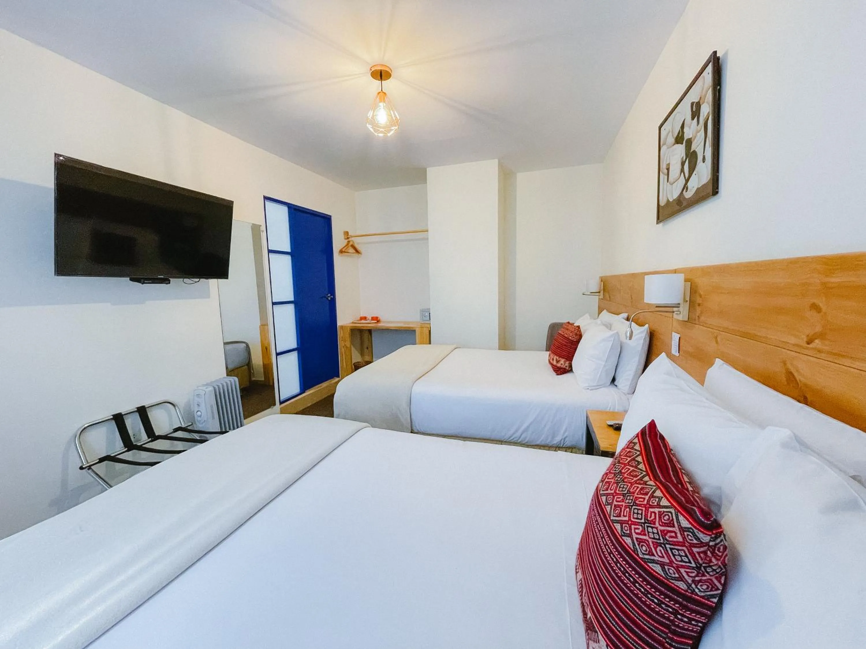 Bed in Cooper Hotel Boutique