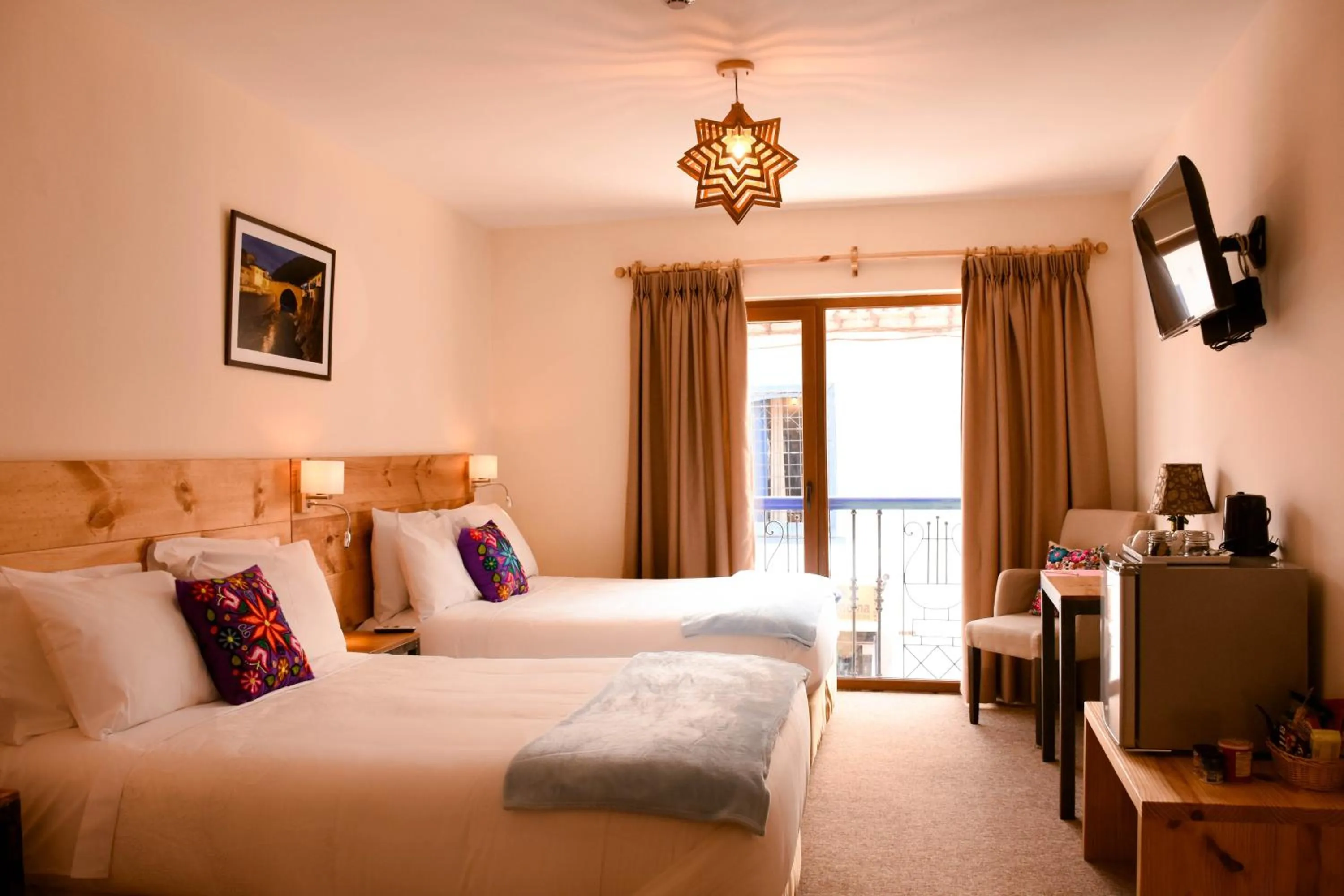 Bed in Cooper Hotel Boutique