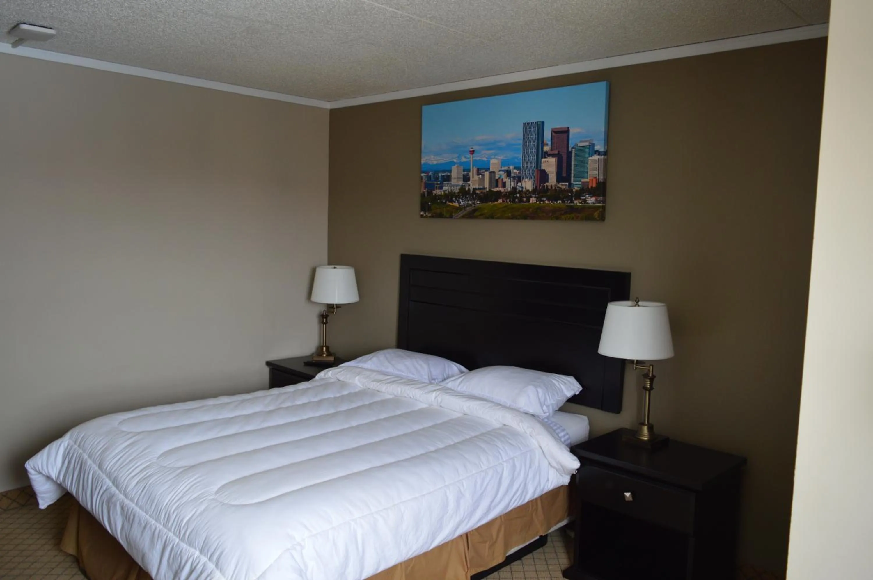 Bed in Airport Traveller's Inn