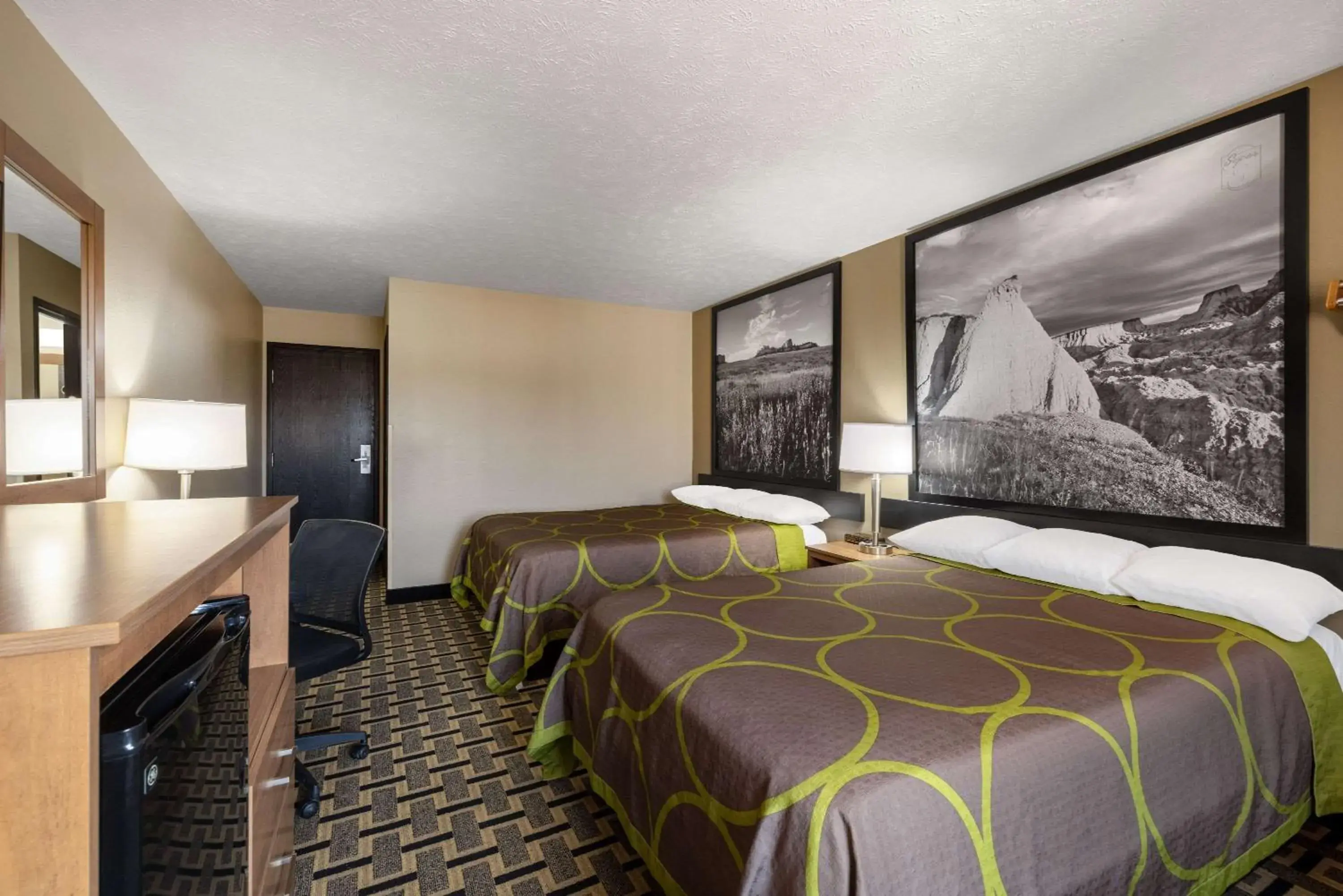 Bedroom, Bed in Super 8 by Wyndham O Neill NE Bedroom, Bed in Super 8 by Wyndham O Neill NE