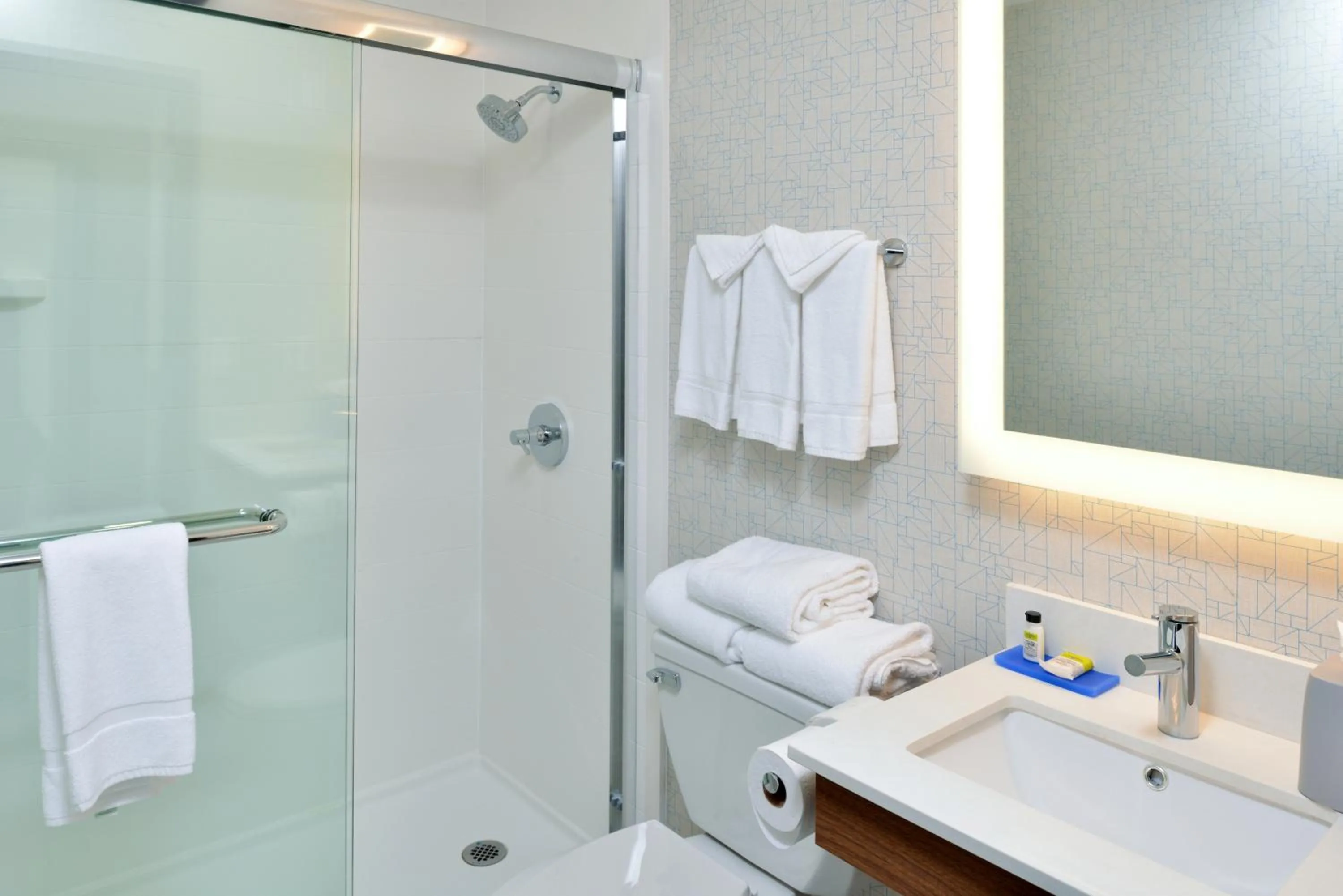 Bathroom in Holiday Inn Express - Santa Rosa North by IHG