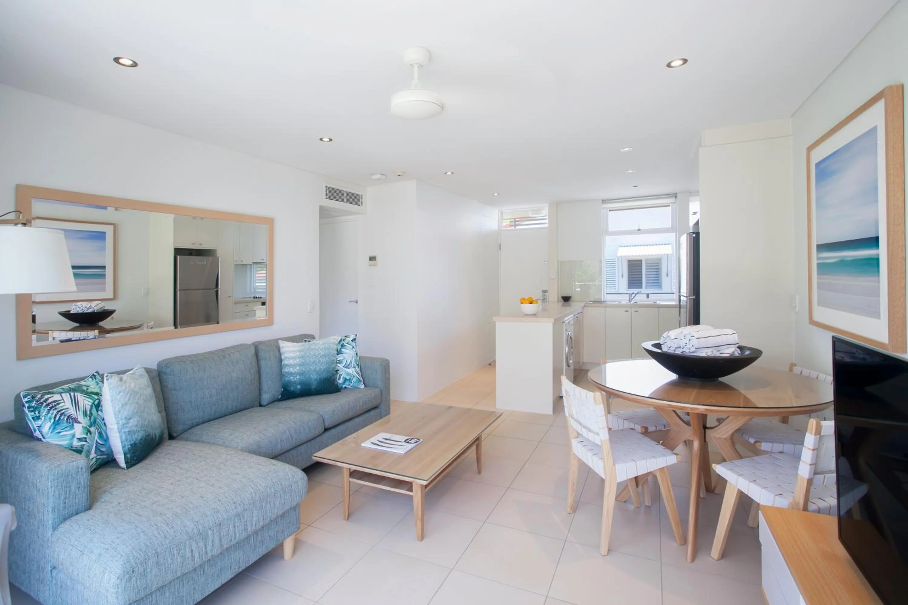 Living room in Maison Noosa