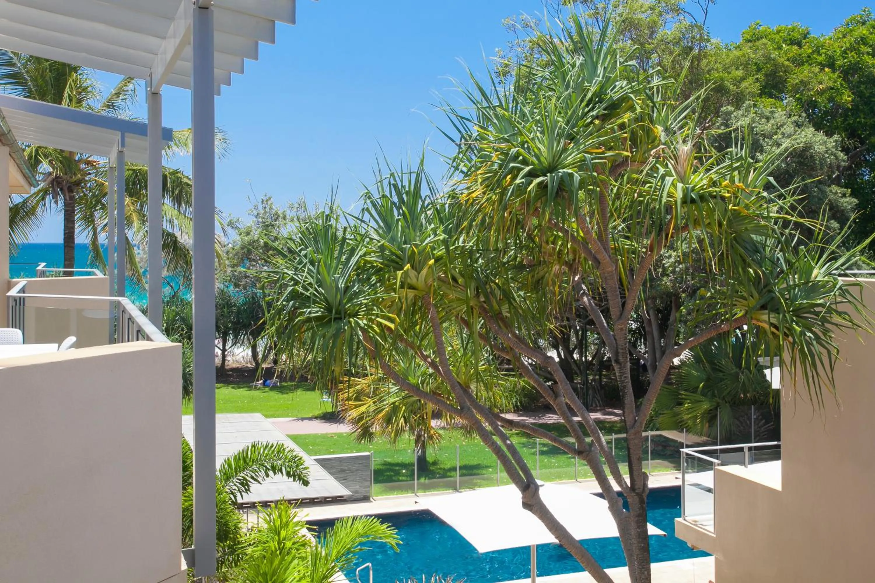 Garden view in Maison Noosa