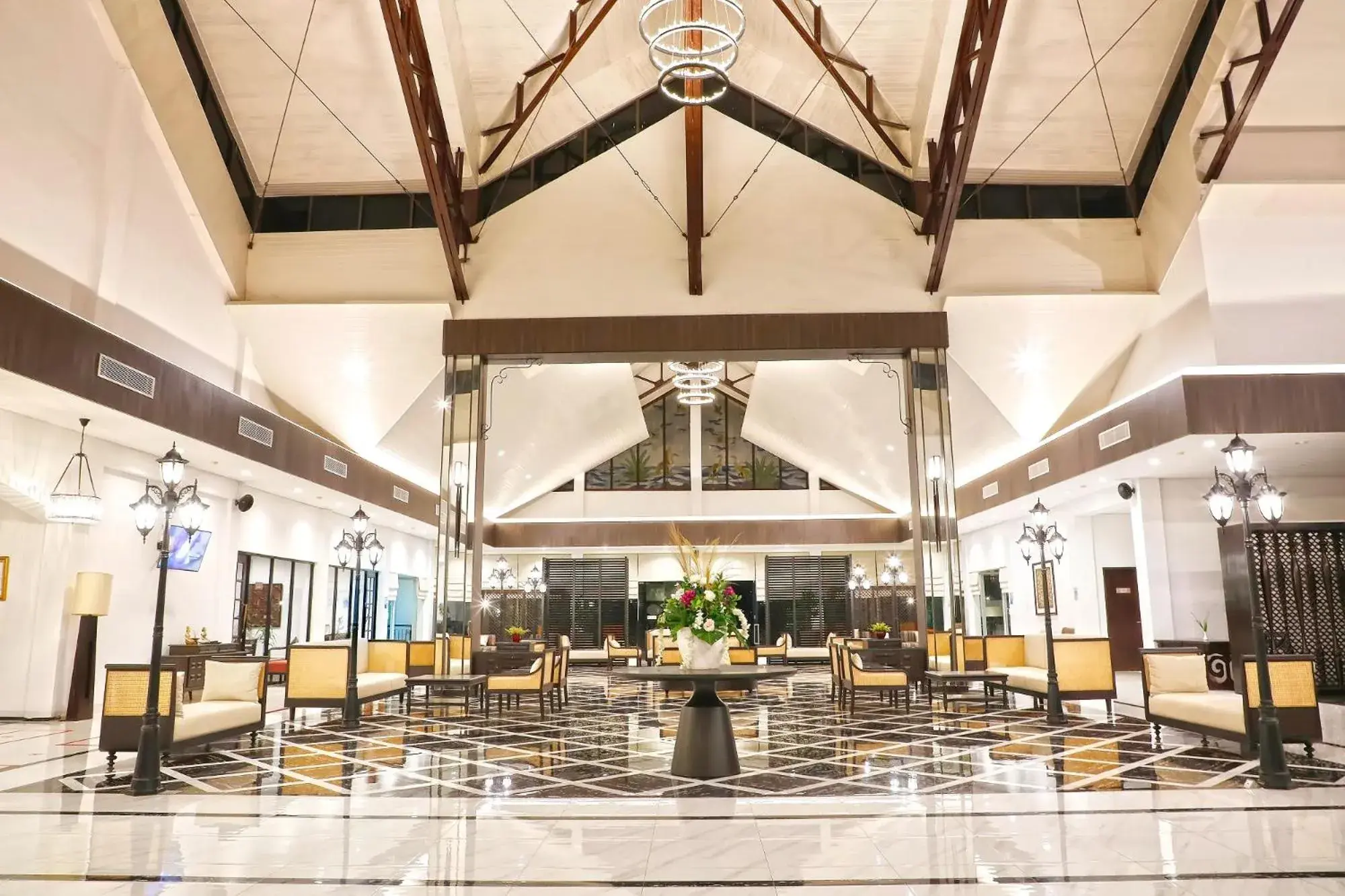 Lobby or reception in Lido Lake Resort by MNC Hotel Lobby or reception in Lido Lake Resort by MNC Hotel