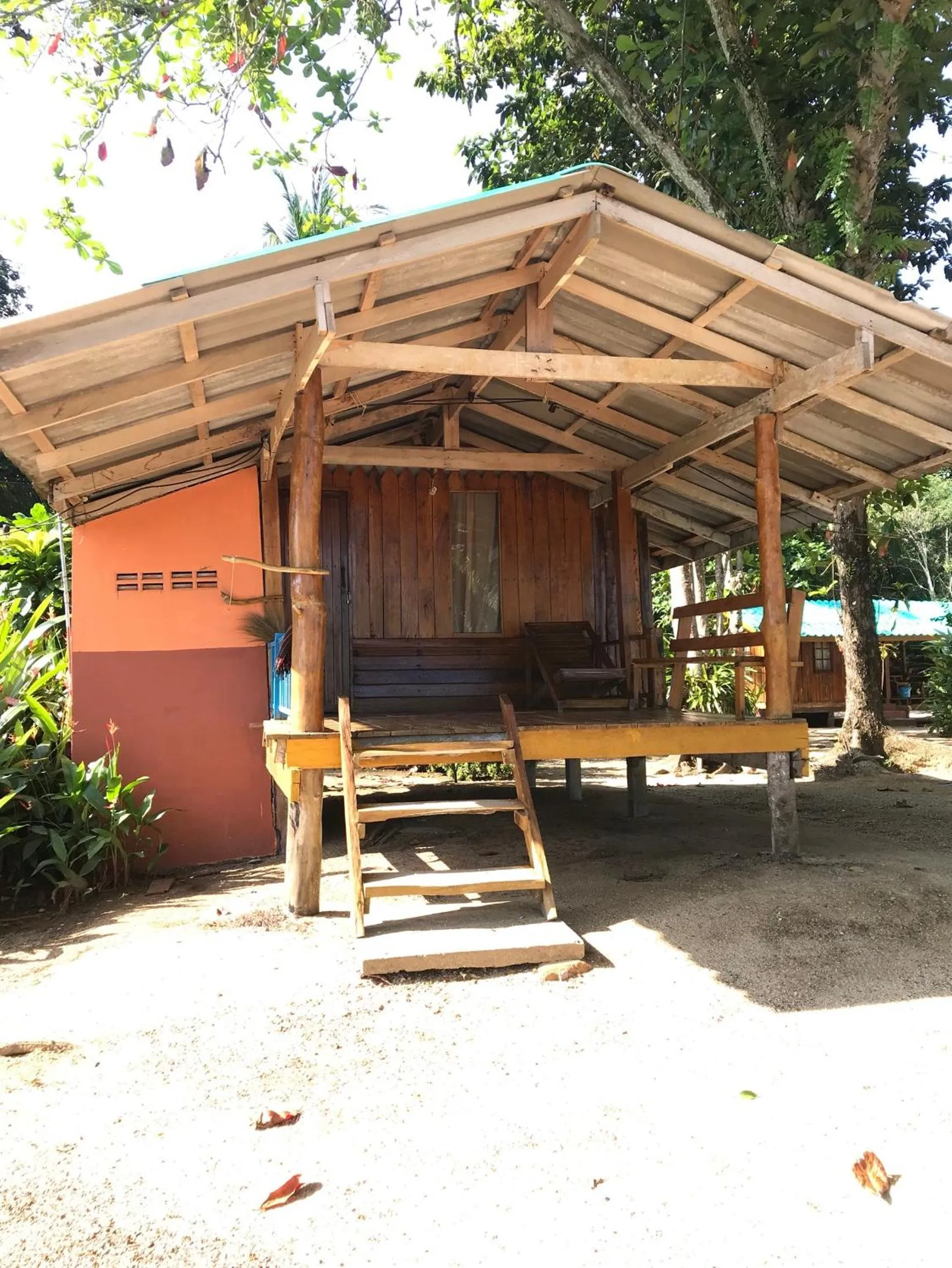Patio in Koh Mak Green View Resort