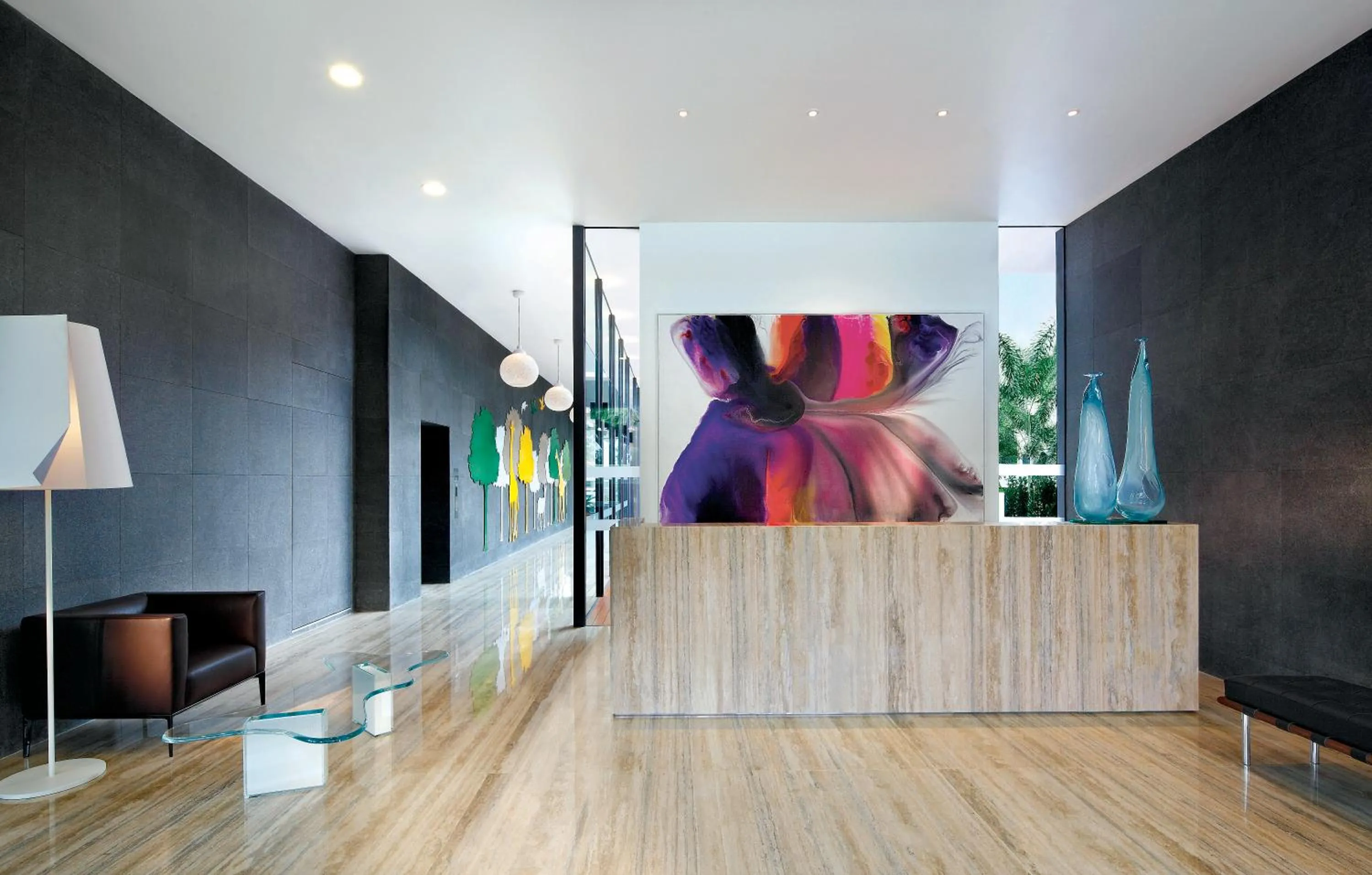 Lobby or reception in ST Residences Novena