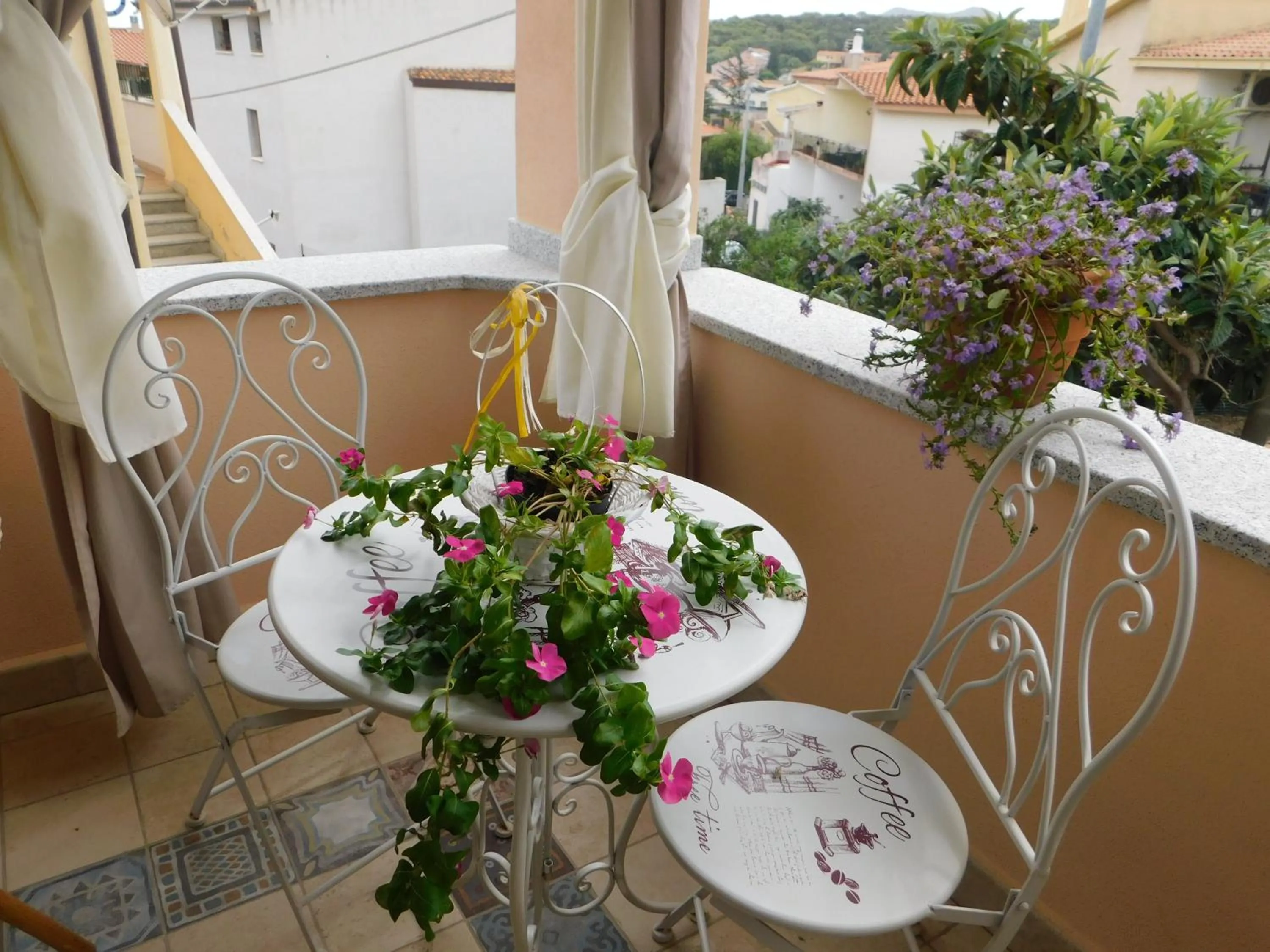 Balcony/Terrace in B&B Sos Manneddos