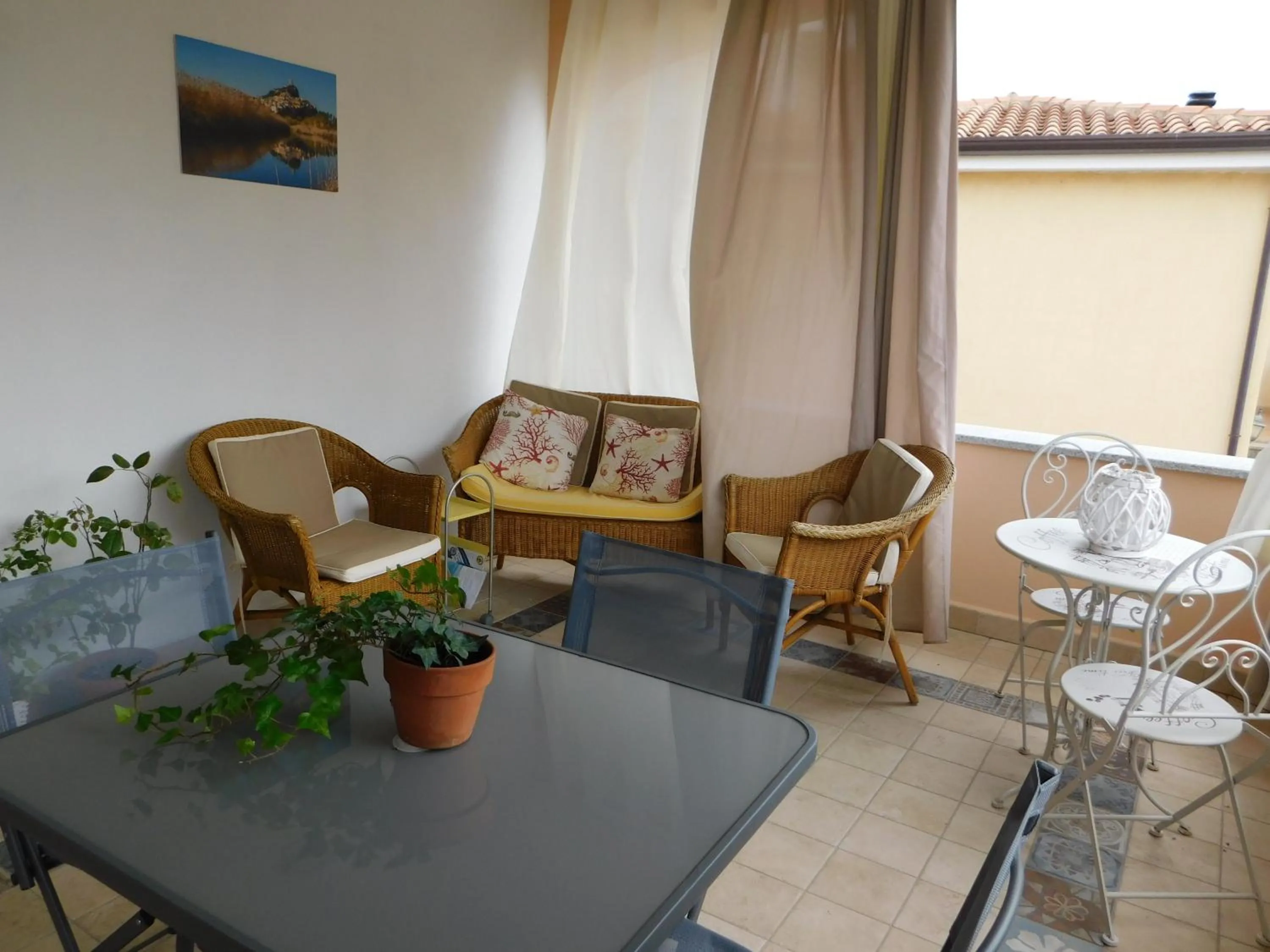 Balcony/Terrace in B&B Sos Manneddos