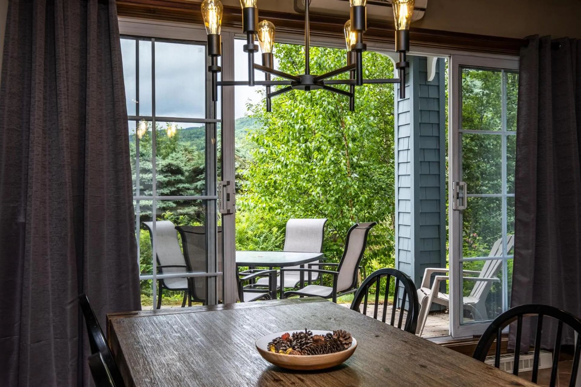 Patio in Le Boisé (Les Manoirs) Mont-Tremblant