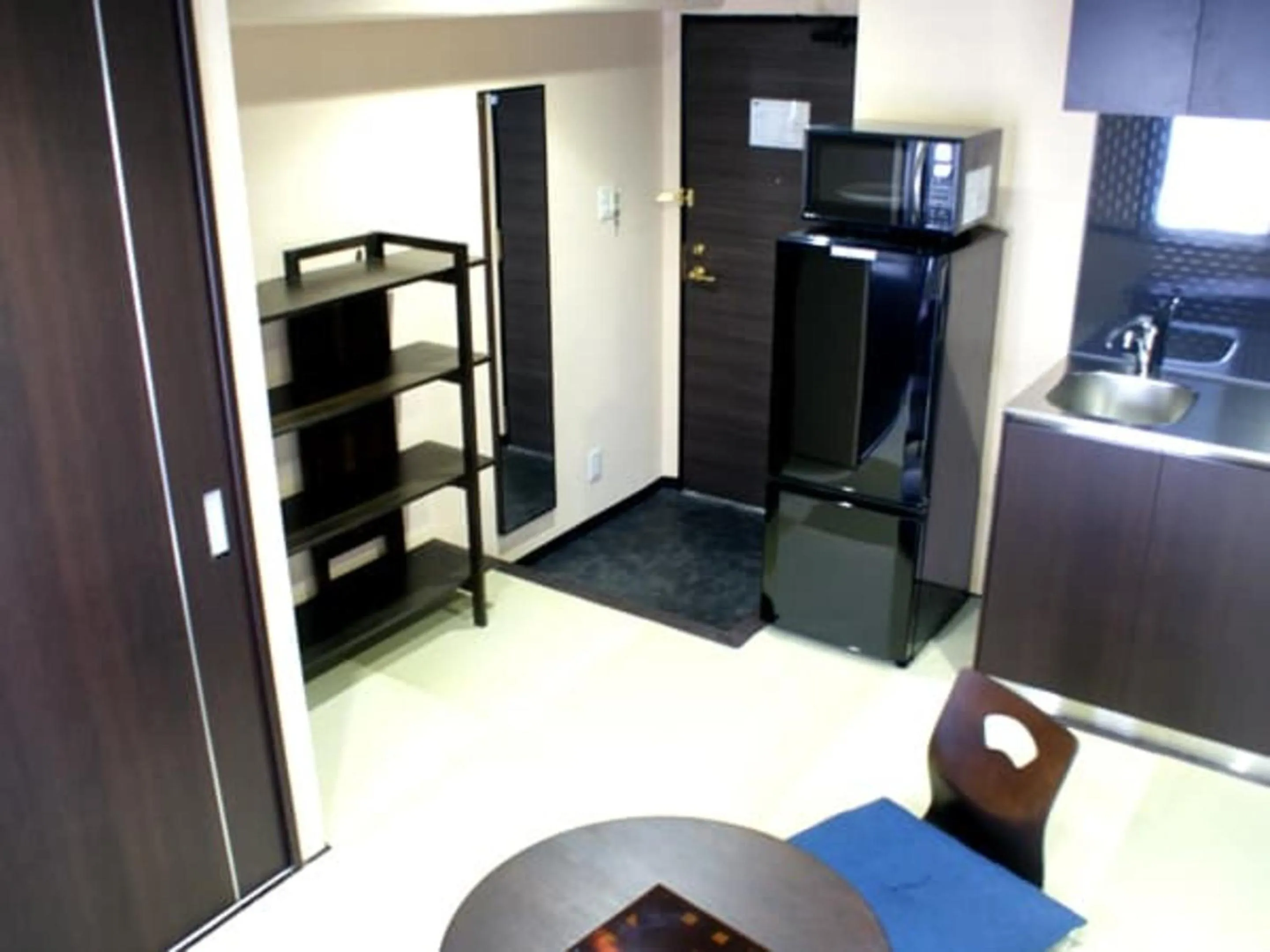 Kitchen or kitchenette in HOTEL LiVEMAX BUDGET Naha