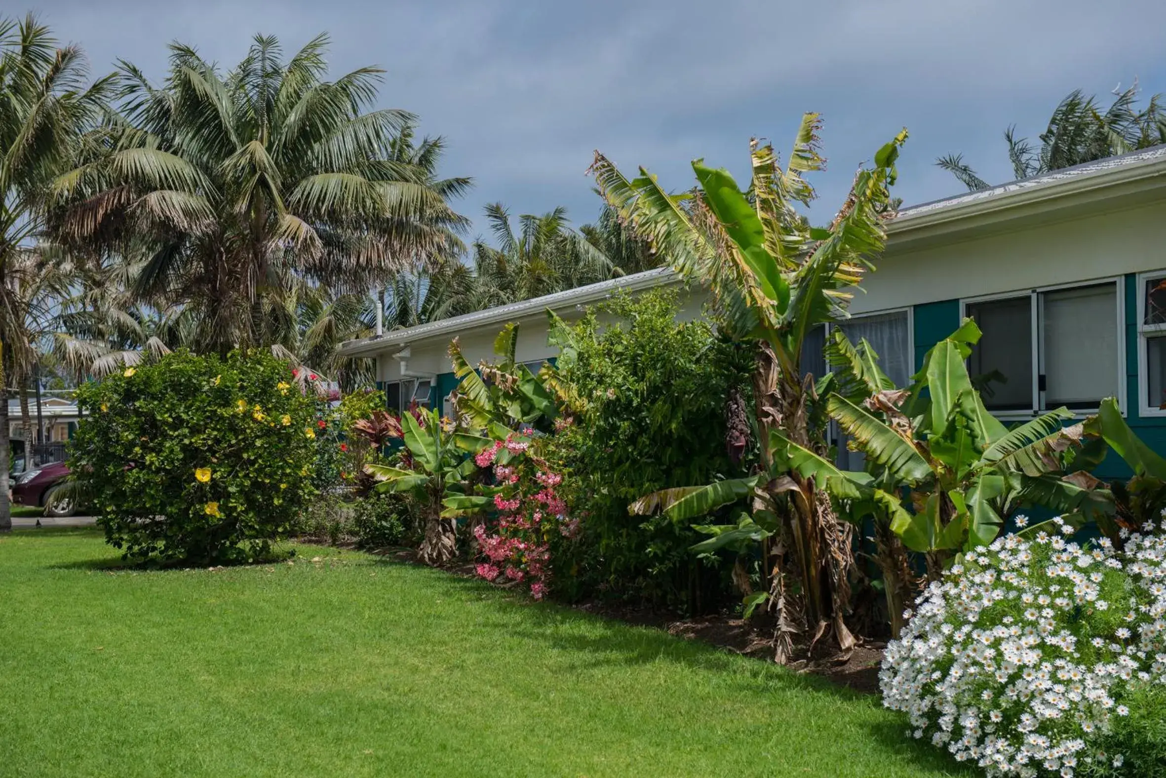 Facade/entrance in Aloha Apartments Facade/entrance in Aloha Apartments