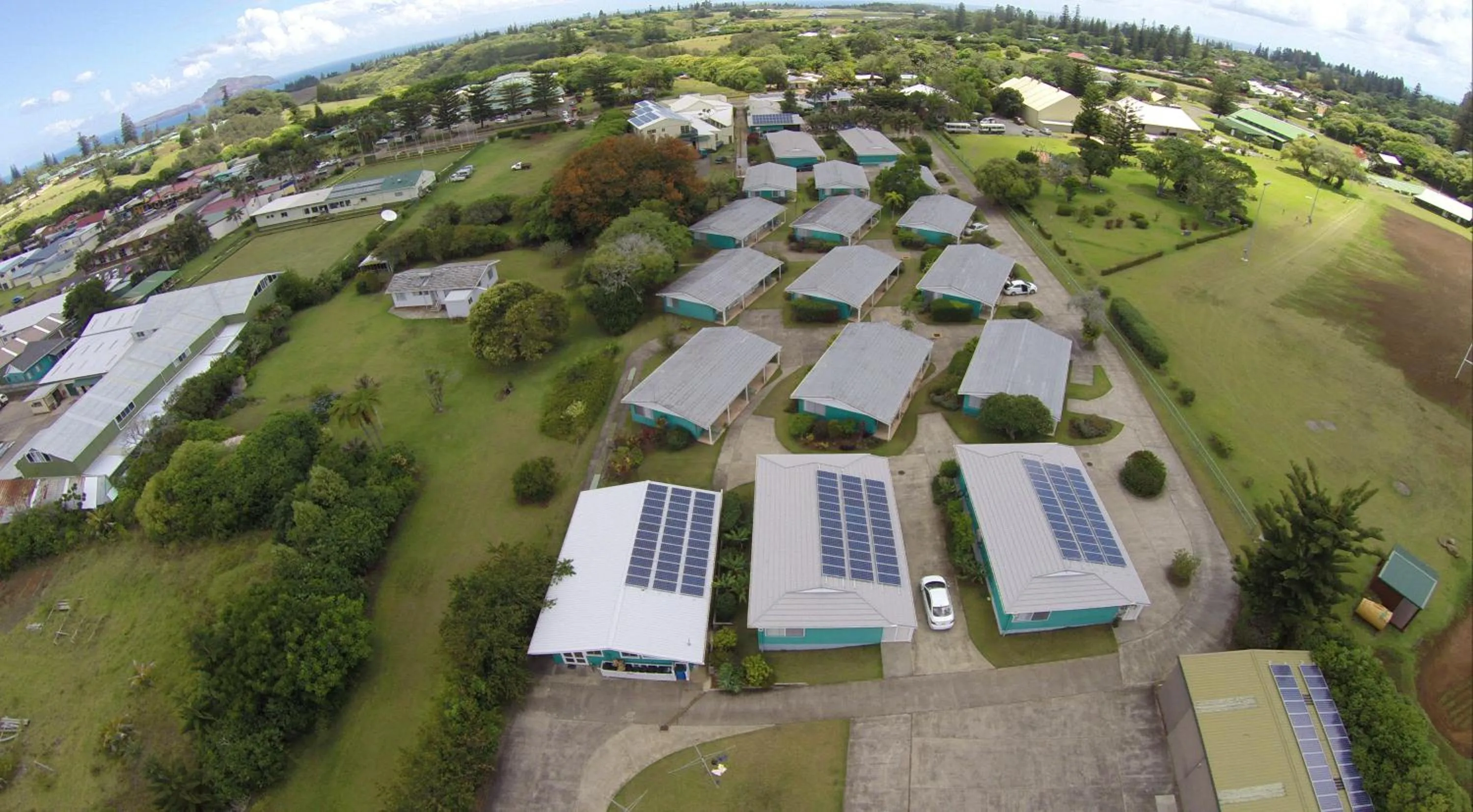 Bird's eye view in Aloha Apartments
