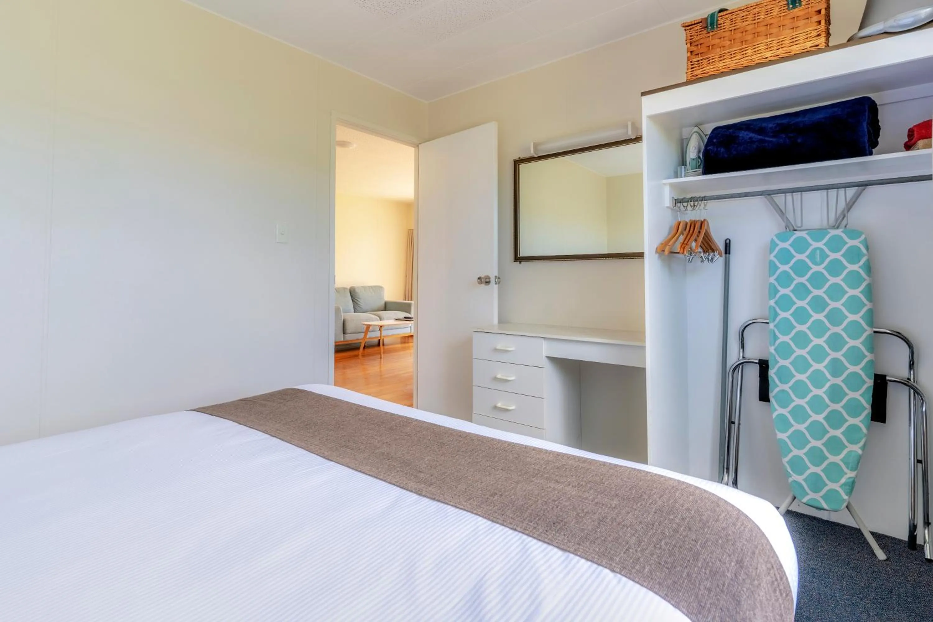 Bedroom, Bed in Aloha Apartments