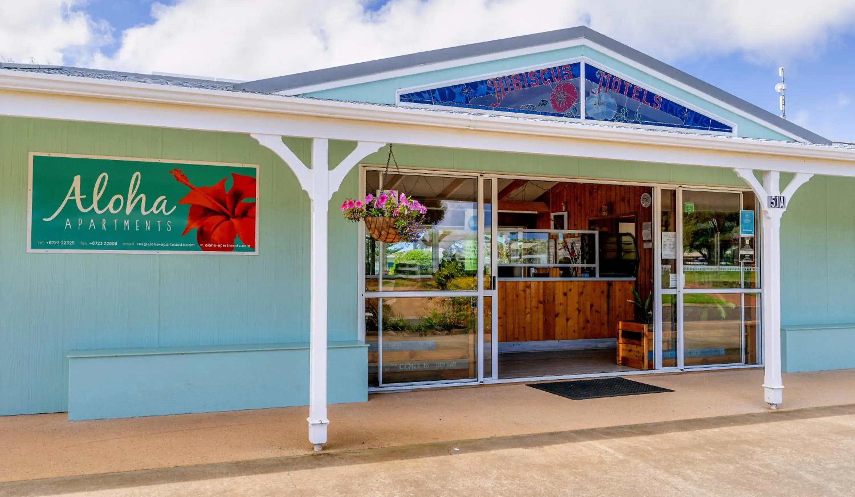 Lobby or reception in Aloha Apartments Lobby or reception in Aloha Apartments