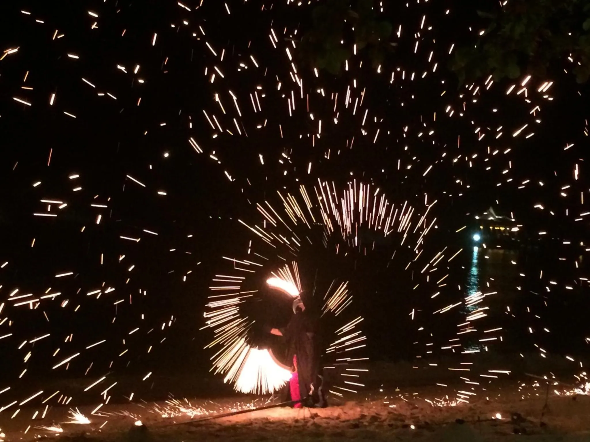 Evening entertainment in Yao Yai Beach Resort