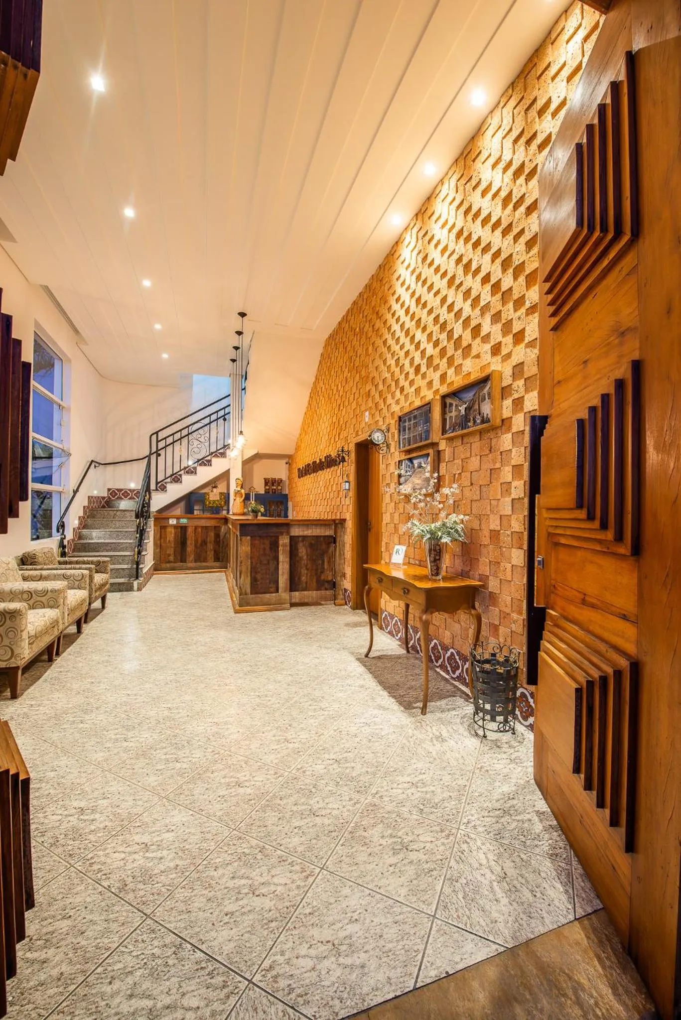 Lobby or reception in Hotel Estilo de Minas