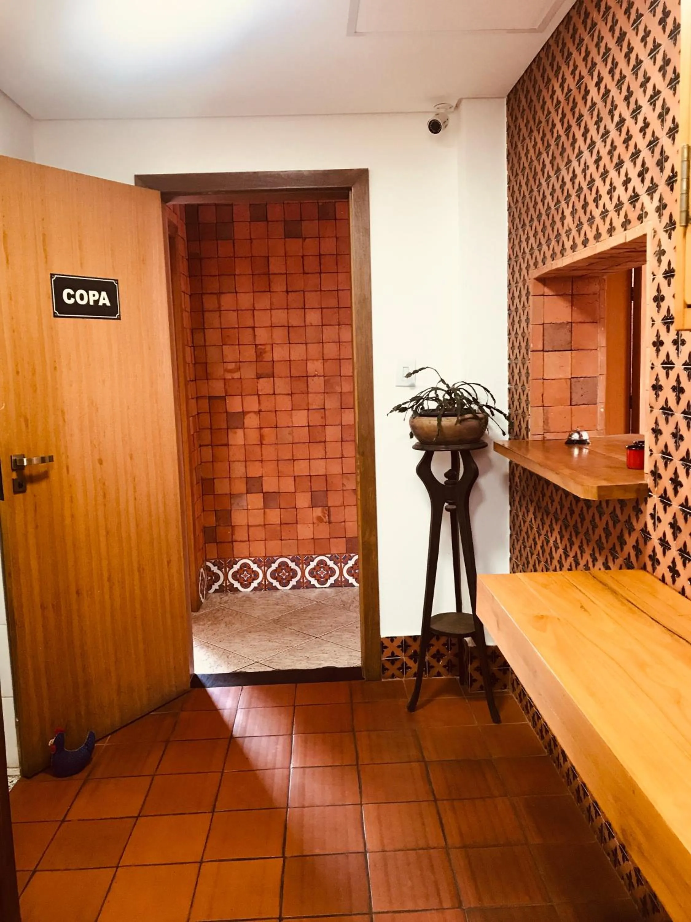 Kitchen or kitchenette in Hotel Estilo de Minas