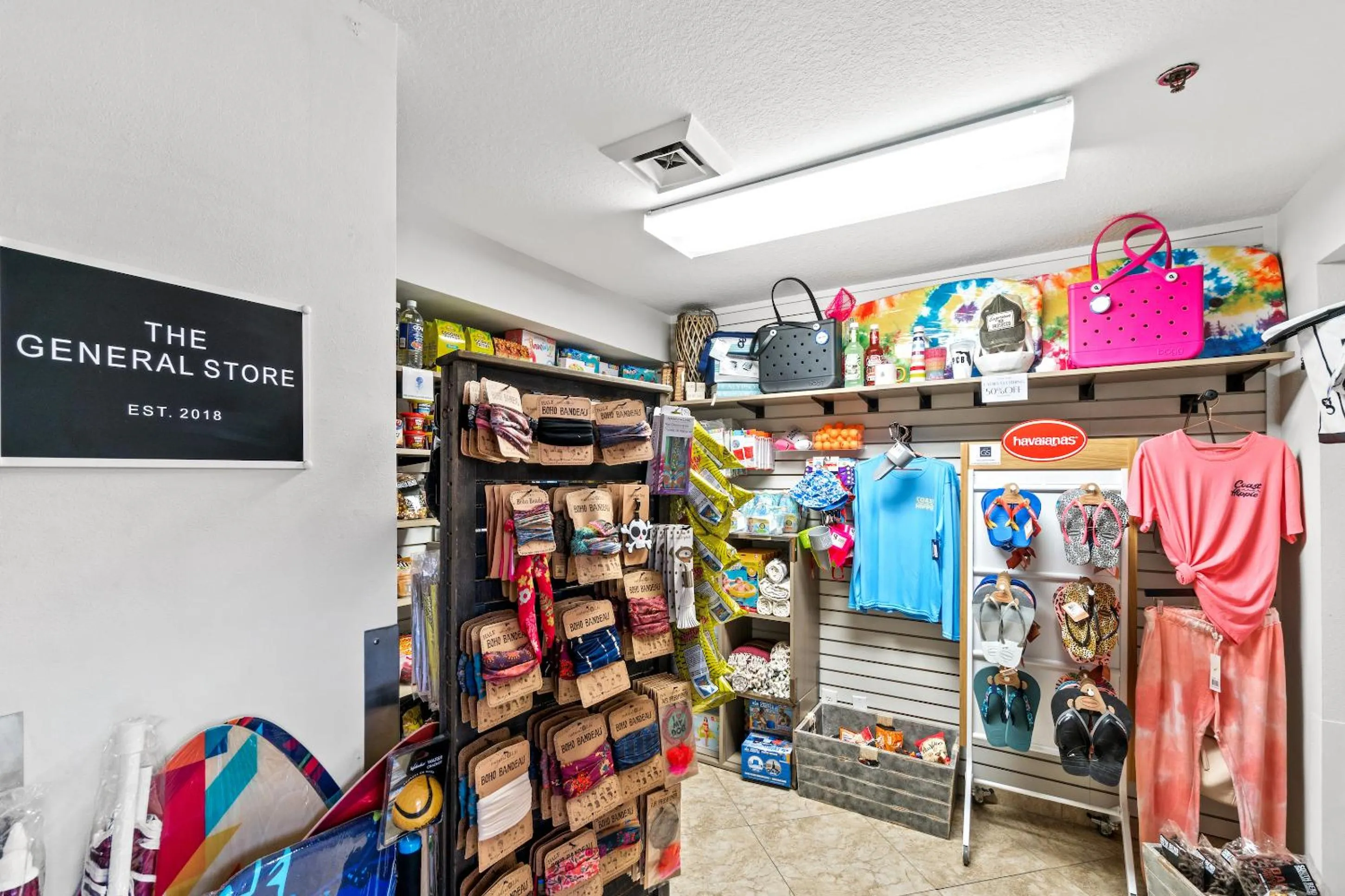 On-site shops in Calypso Beach Resort