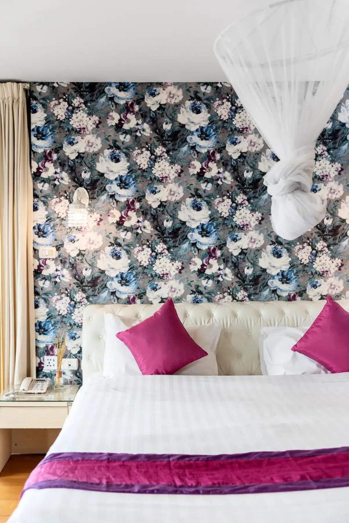 Bed in Nara Suite Residence Bangkok