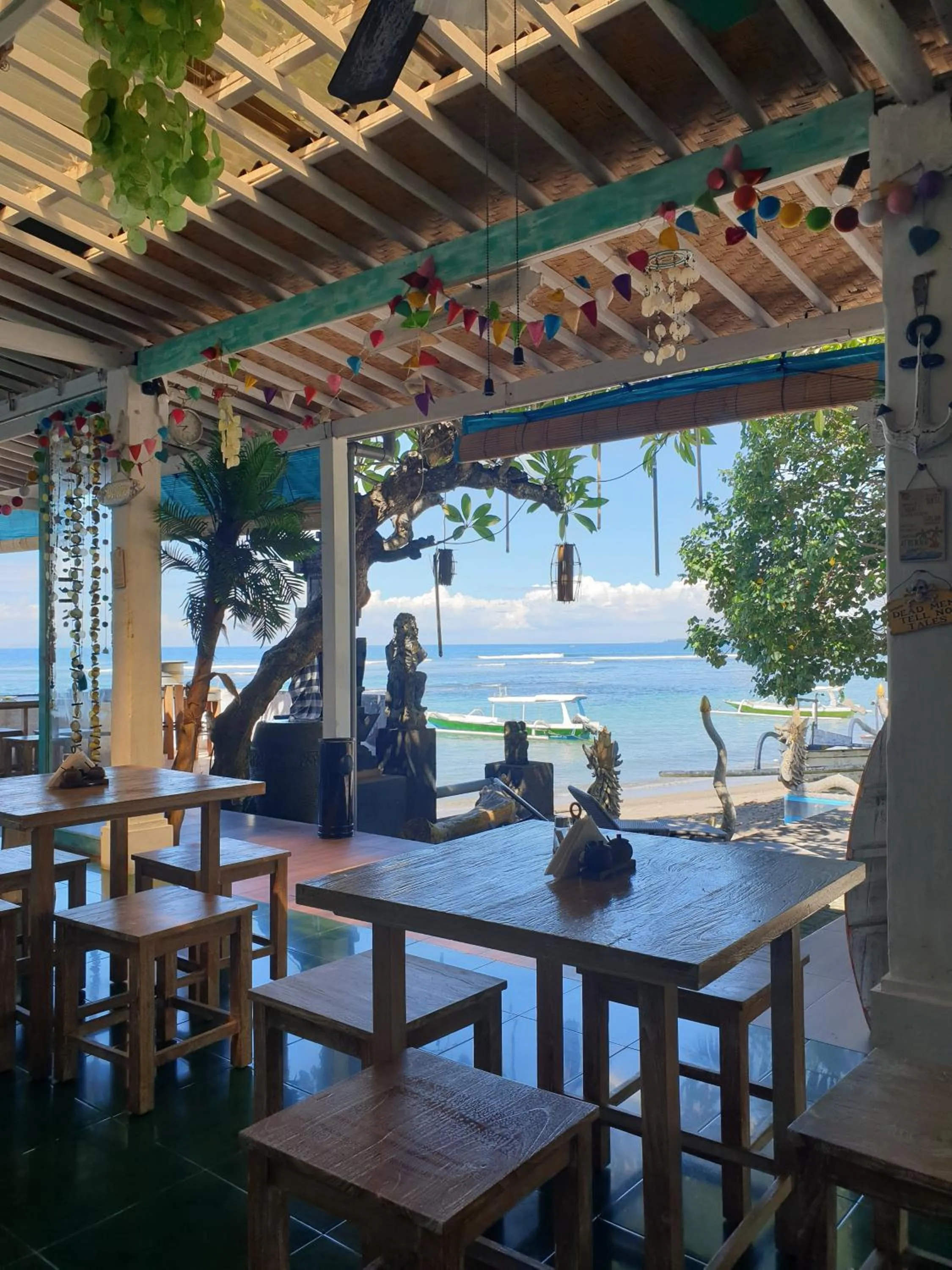 Lounge or bar in At The Beach Candidasa