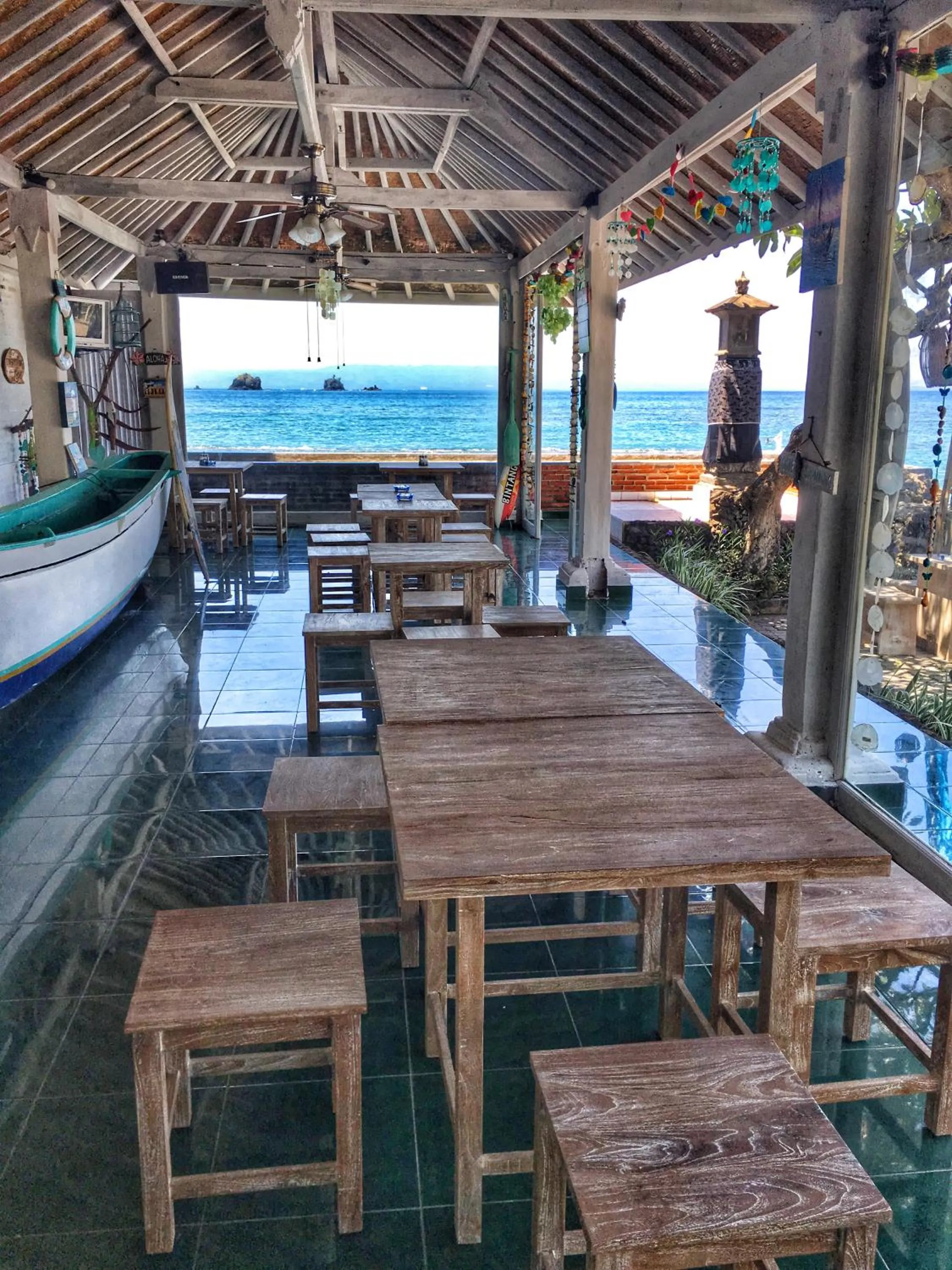 Lounge or bar in At The Beach Candidasa