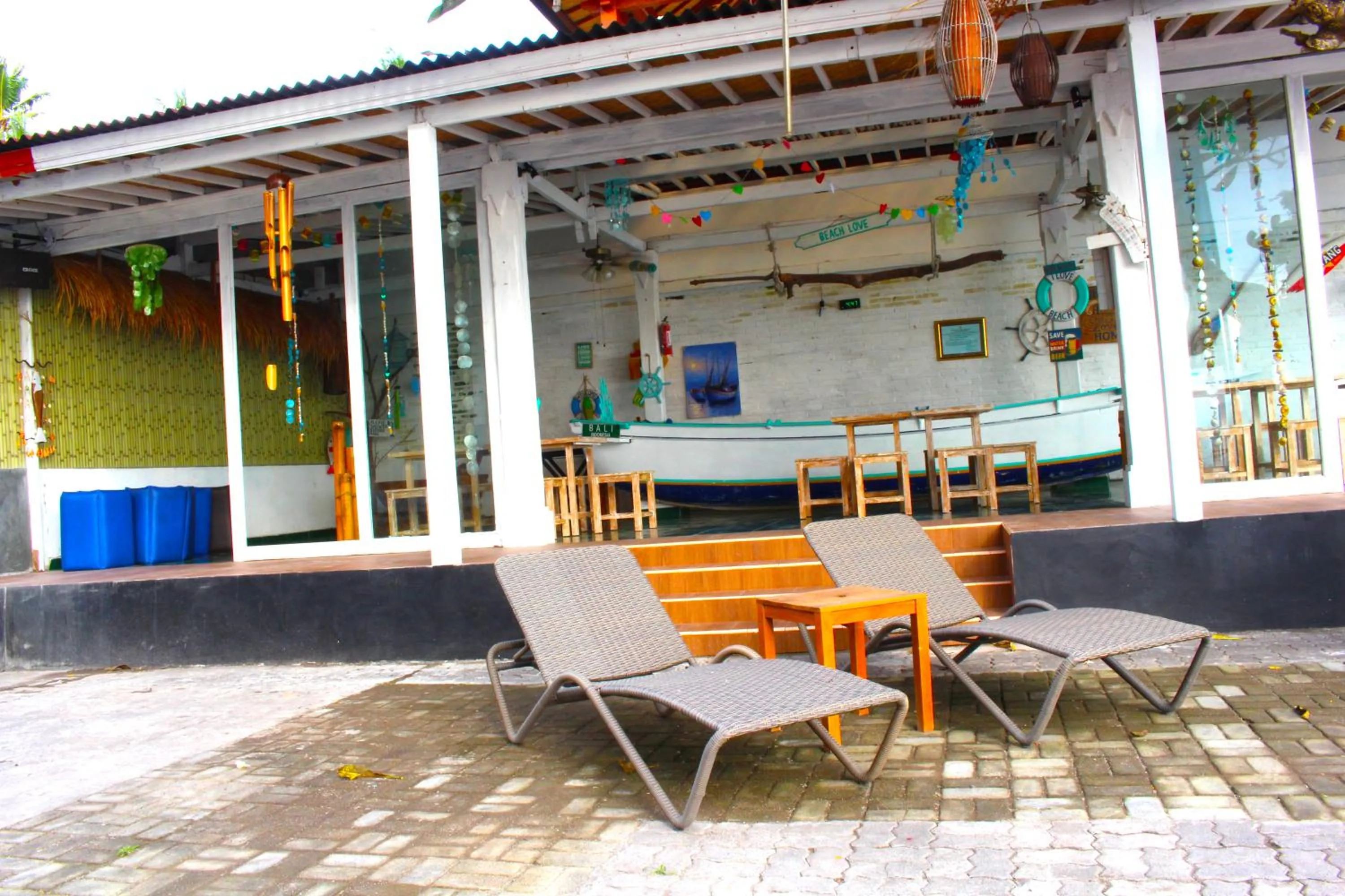 Lounge or bar in At The Beach Candidasa