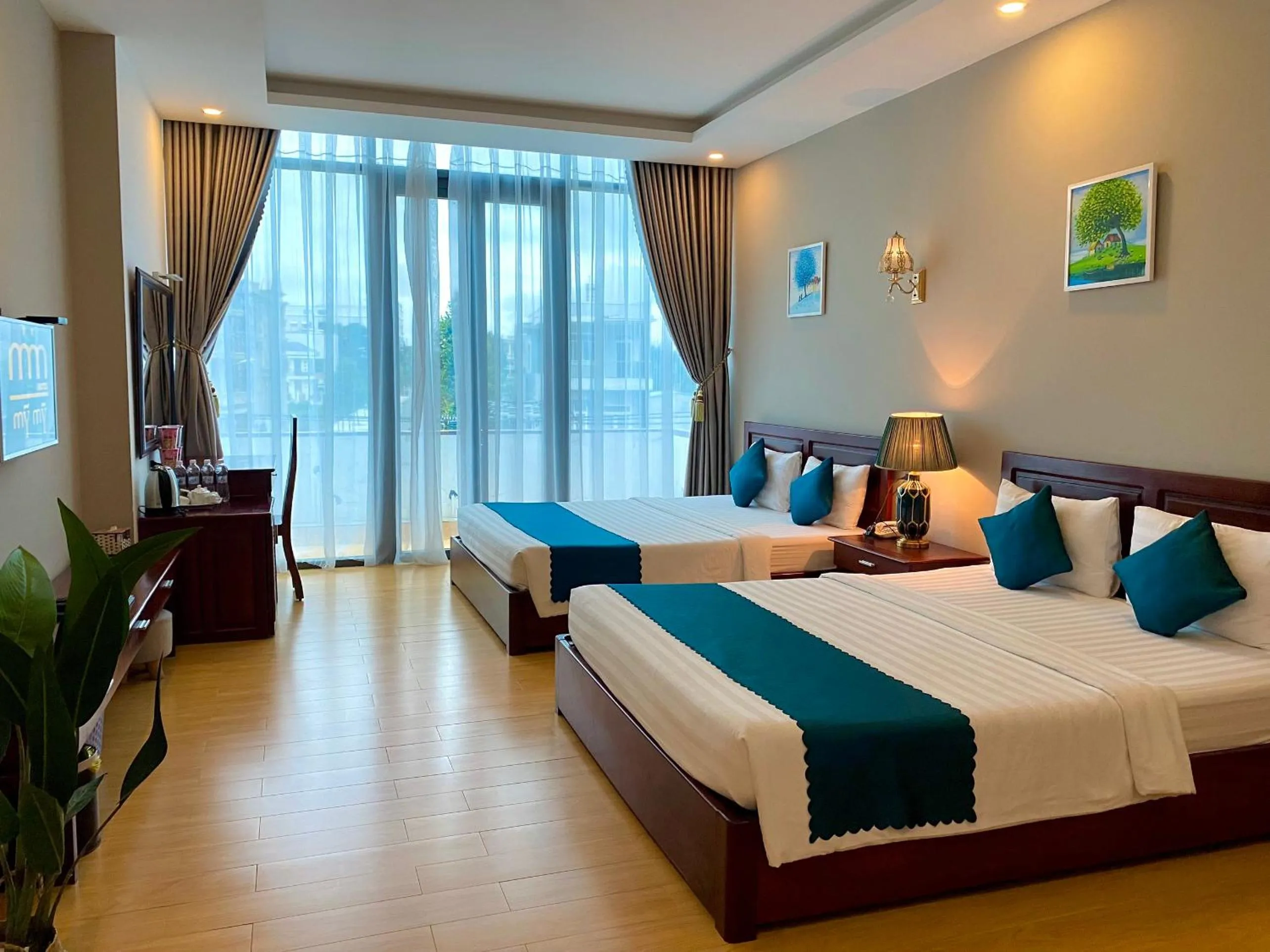 Bed in Hotel Mỹ Mỹ